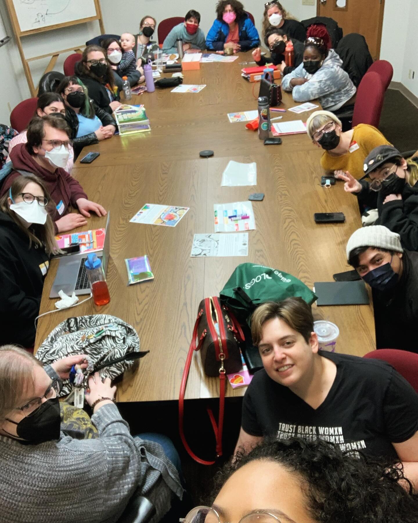 This month in our Activist Meeting, our friends at IBEW Local 668 helped us shake it up a little by hosting our meeting in a new space! We made this conference room look good 😎

Last night we talked about [counter]storytelling, announced some amazin