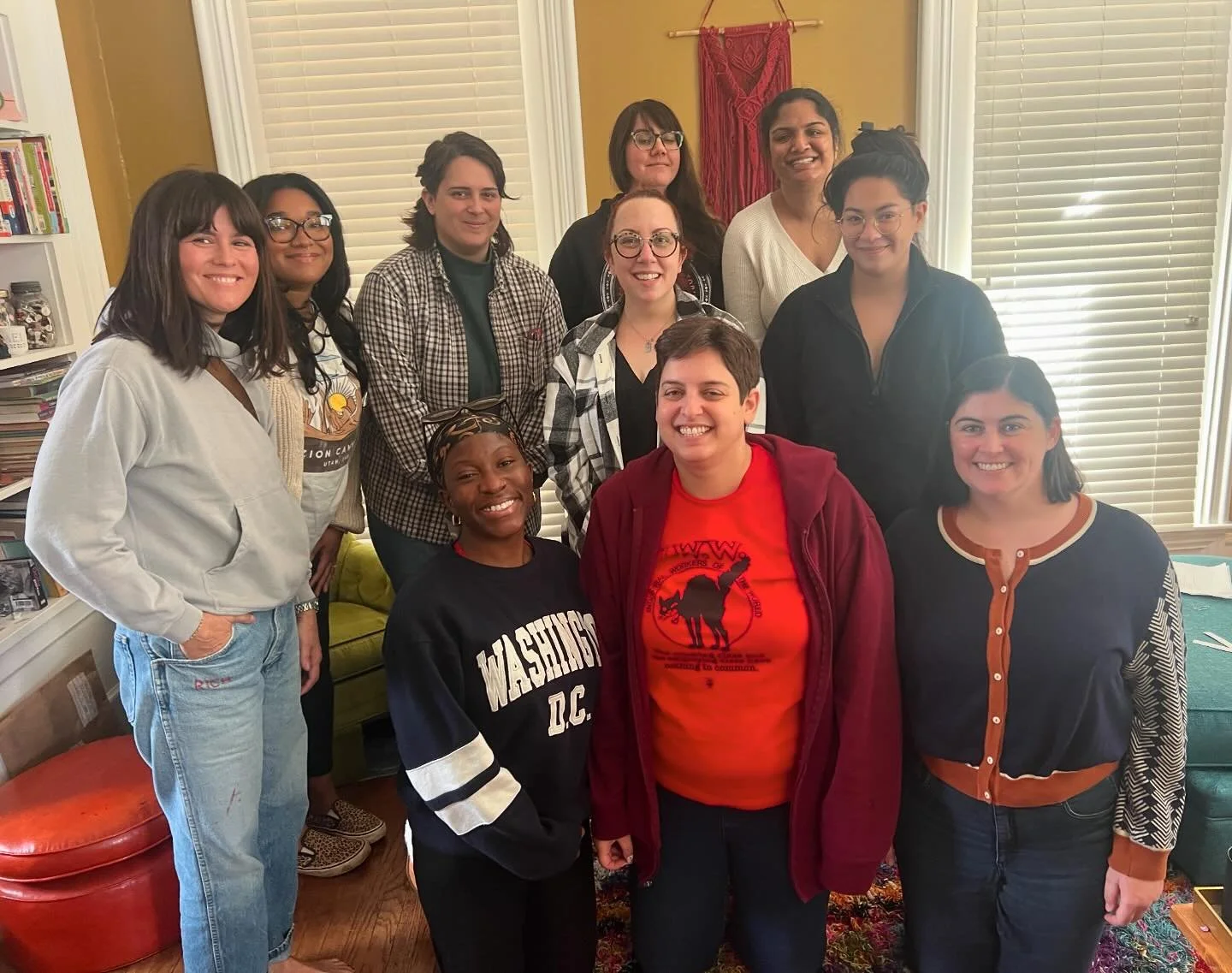 Did you know that our members read every proposed bill, set our collective priorities, track &amp; take action on bills together during the Indiana Legislative Session? Our statewide legislative team (only some of them pictured here!) have been worki