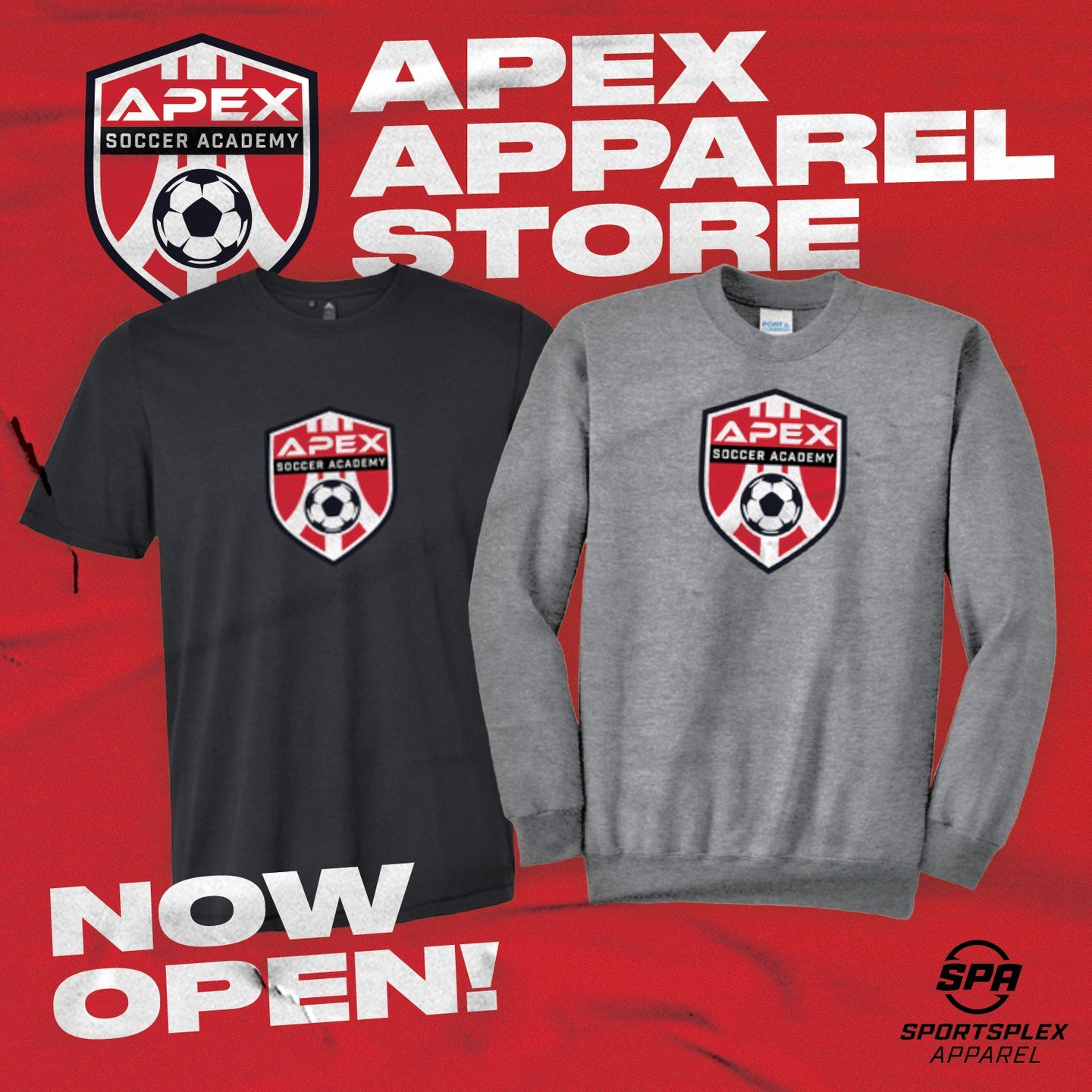 Check out the fresh new look at the Apex Soccer Academy apparel store! Gear up with our latest logo for the upcoming seasons ⚽️

Don't miss out&mdash;place your orders before April 30th! 

https://apex-soccer-spring-24.itemorder.com/shop/home/

#Apex