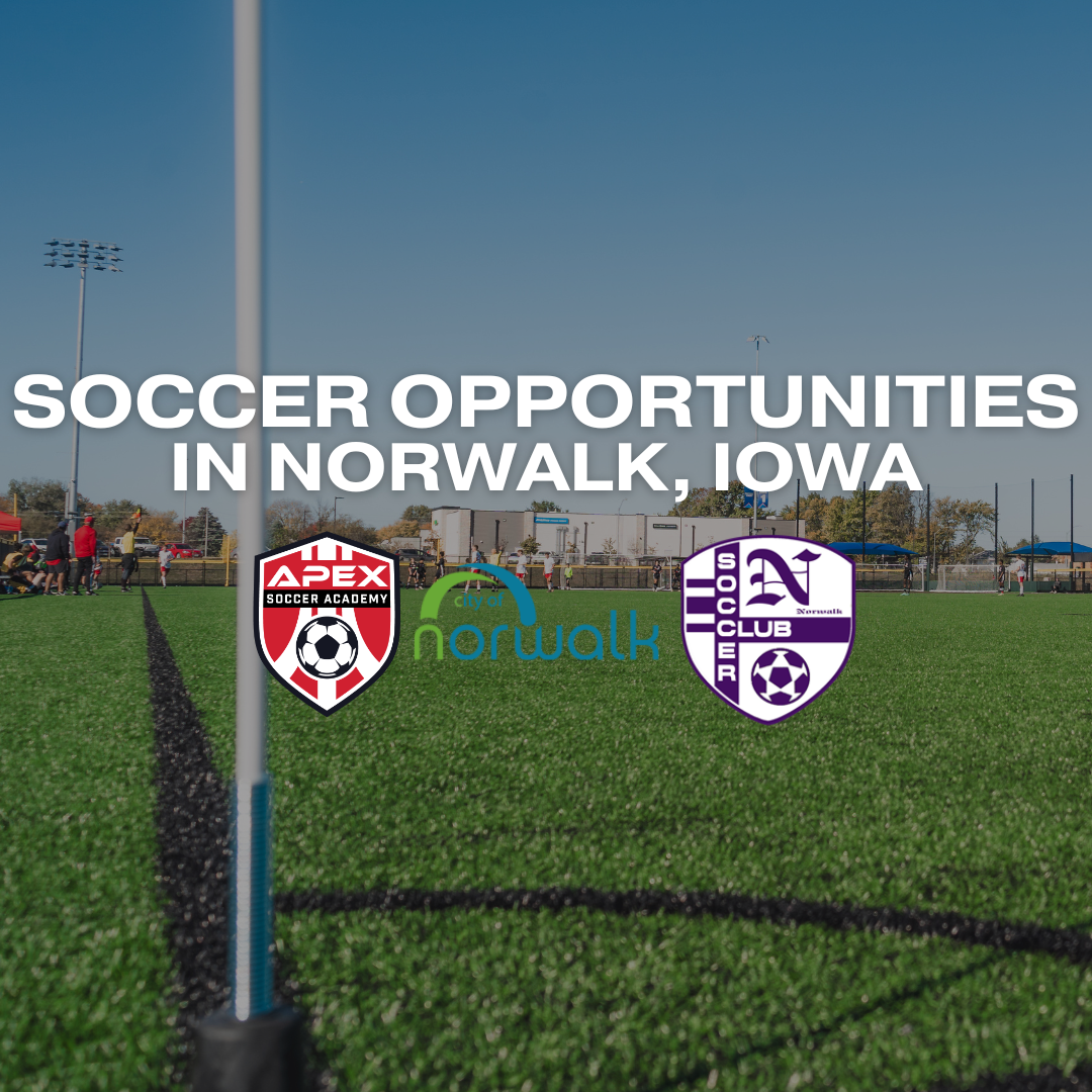 Soccer Opportunites in Norwalk, Iowa