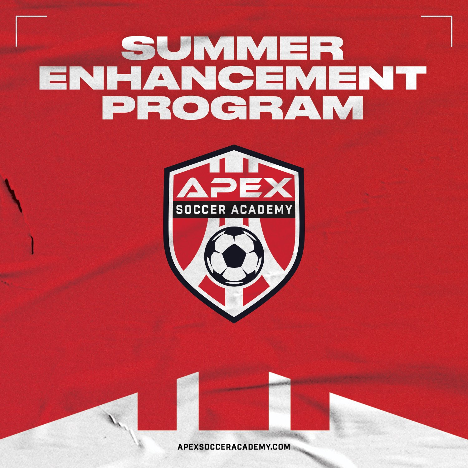We are beyond excited to announce a NEW Summer opportunity to our Apex and NSC families‼

Apex Soccer Academy invites you to join our 6-week enhancement program at the state-of-the-art Gregg Young Sports Campus. Throughout the 6-week enhancement prog
