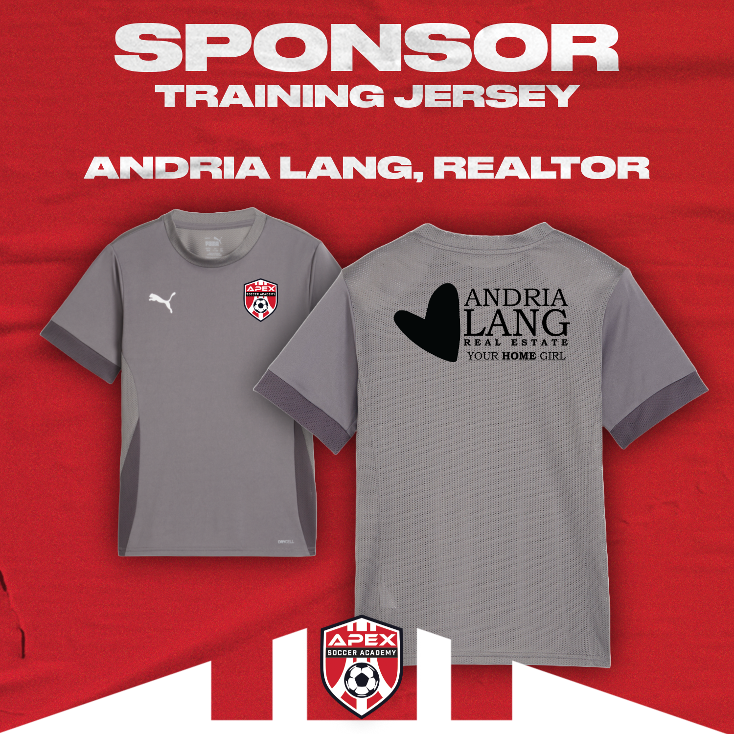 Andria Lang Joins Apex as Valued Sponsor