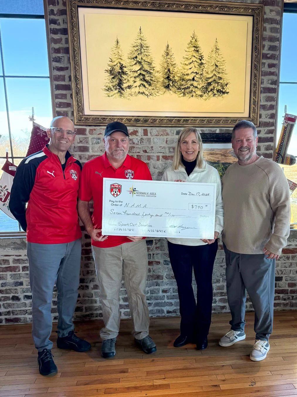 Apex Foundation Bolsters Local Support with Donation to NAMA