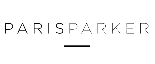 Paris Parker logo in black text on a transparent background.