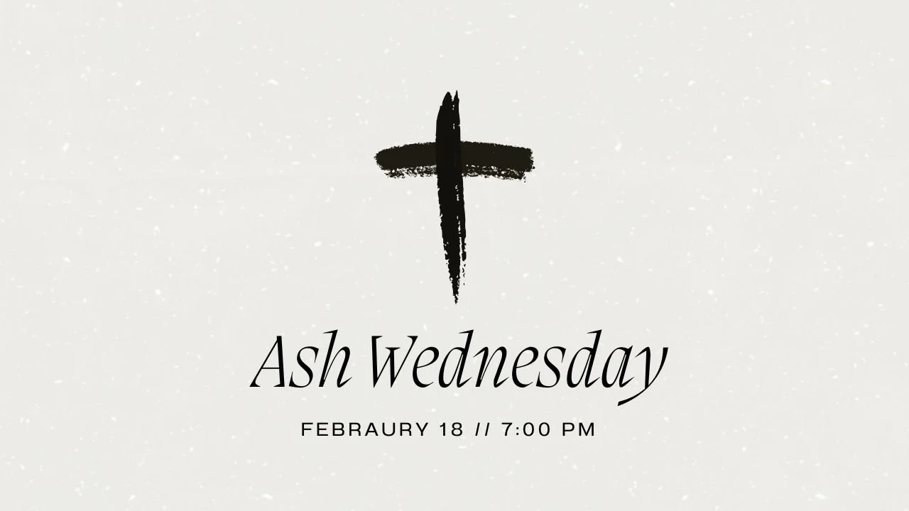 Ash Wednesday Service