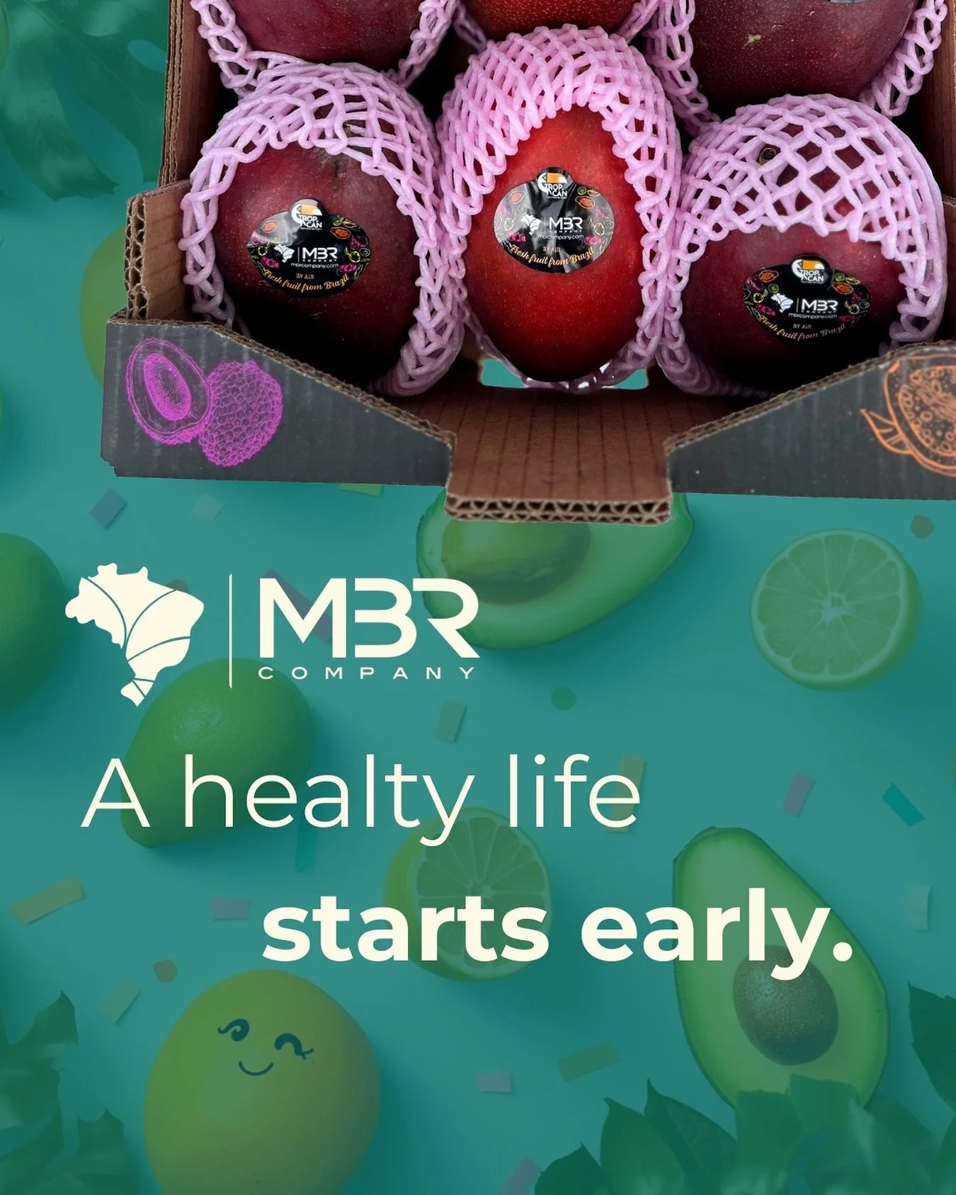 🇬🇧 Fruits taste like childhood: sweet and fresh! 🥭

🌱 On Brazil&rsquo;s Children&rsquo;s Day, we celebrate the joy that makes the world sweeter and reinforce the importance of cultivating healthy habits from the start: fruits have an essential pa