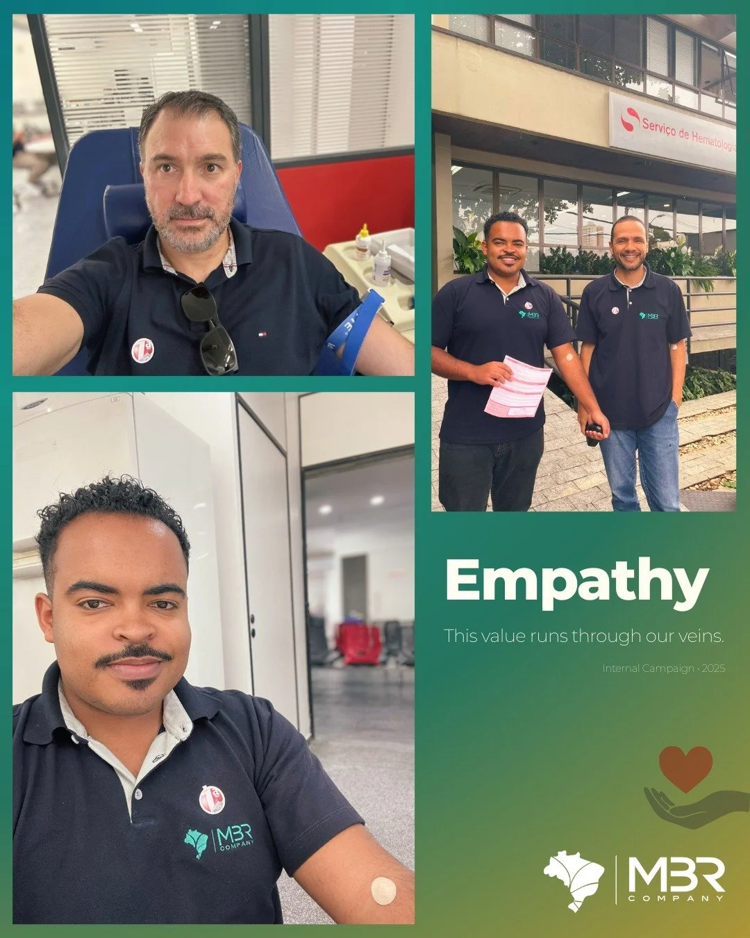 🇬🇧 Empathy is something we live. ⭐

🩸 Our team rolled up their sleeves for our internal blood donation campaign, because care flows through our culture. Together, we make a difference that goes far beyond the workplace.

We did our part, and you c