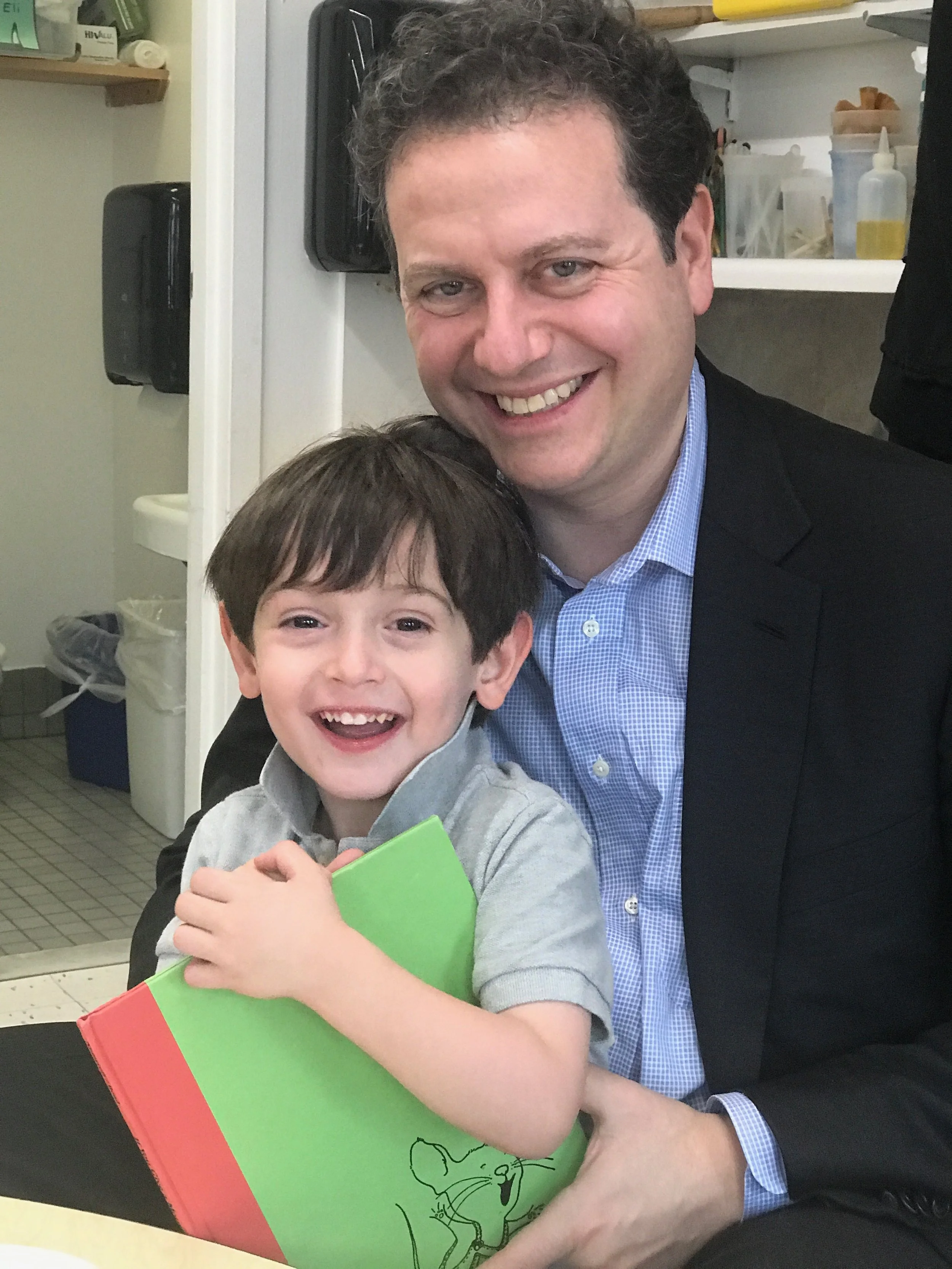 Eli Morrison, the inspiration behind the Eli Sunshine Fund, a nonprofit dedicated to fighting Ewing sarcoma, and his dad