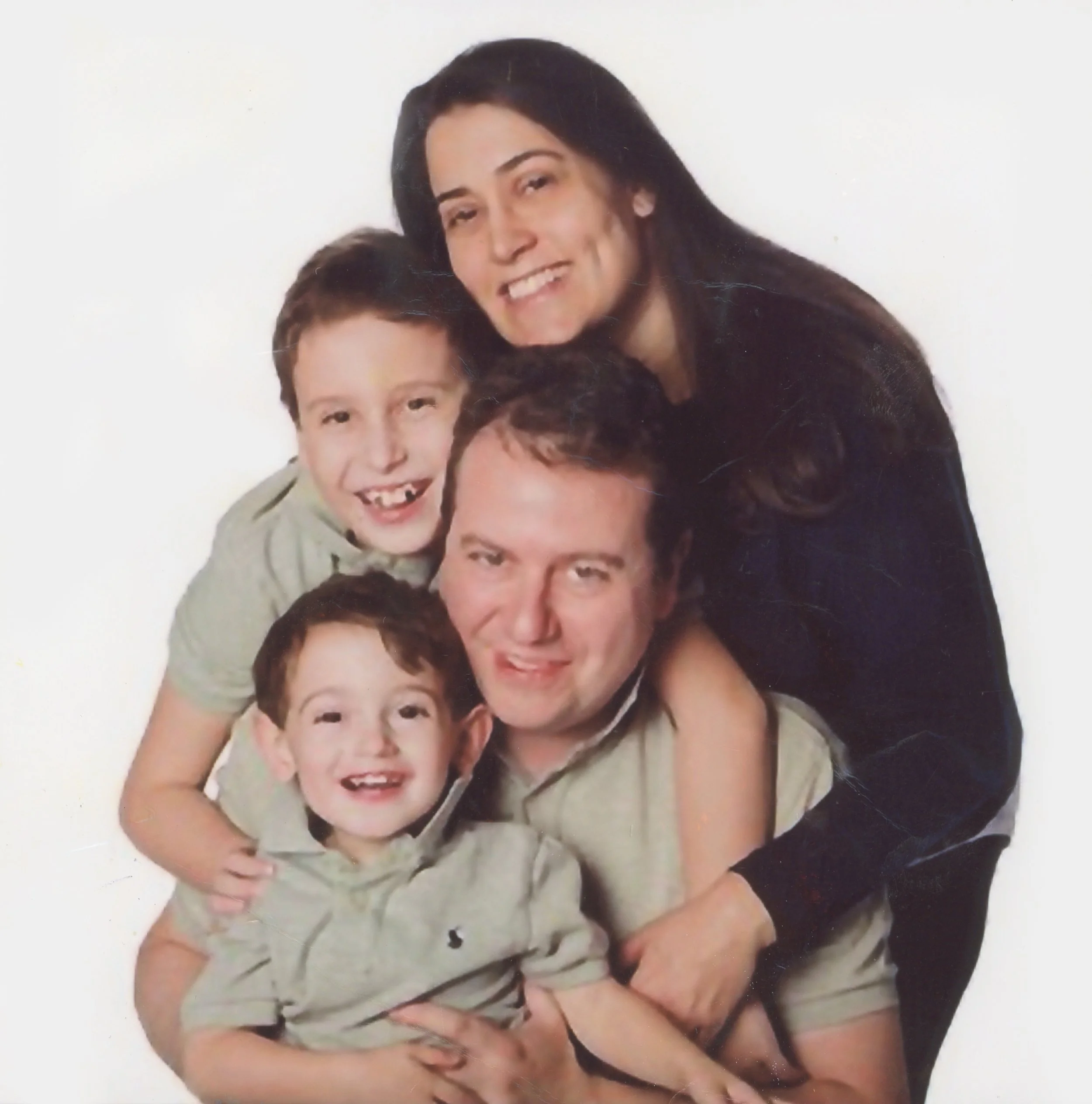 Hayley Friedman Morrison, Lawrence Morrison, and Harry Morrison