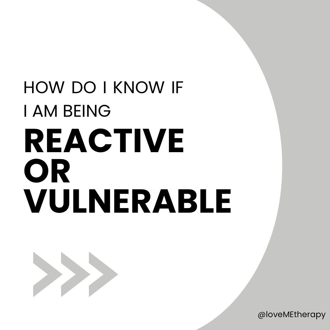 Knowing whether you&rsquo;re reacting defensively or being vulnerable in your relationships is crucial for fostering deeper connection and understanding. Here are some signs to help you distinguish between the two ⬆️ . Which one do you feel you feel 