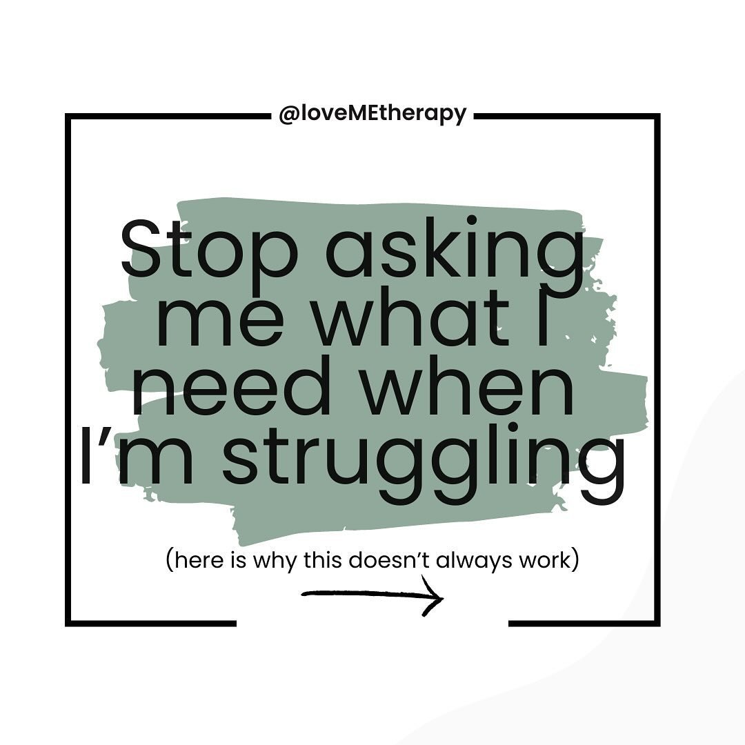 Asking someone what they need when they&rsquo;re struggling can be surprisingly difficult. Often, it&rsquo;s not because we don&rsquo;t want to help, but because we&rsquo;re both unsure of how to truly support them. 🤷🏻&zwj;♀️

In moments of pain or