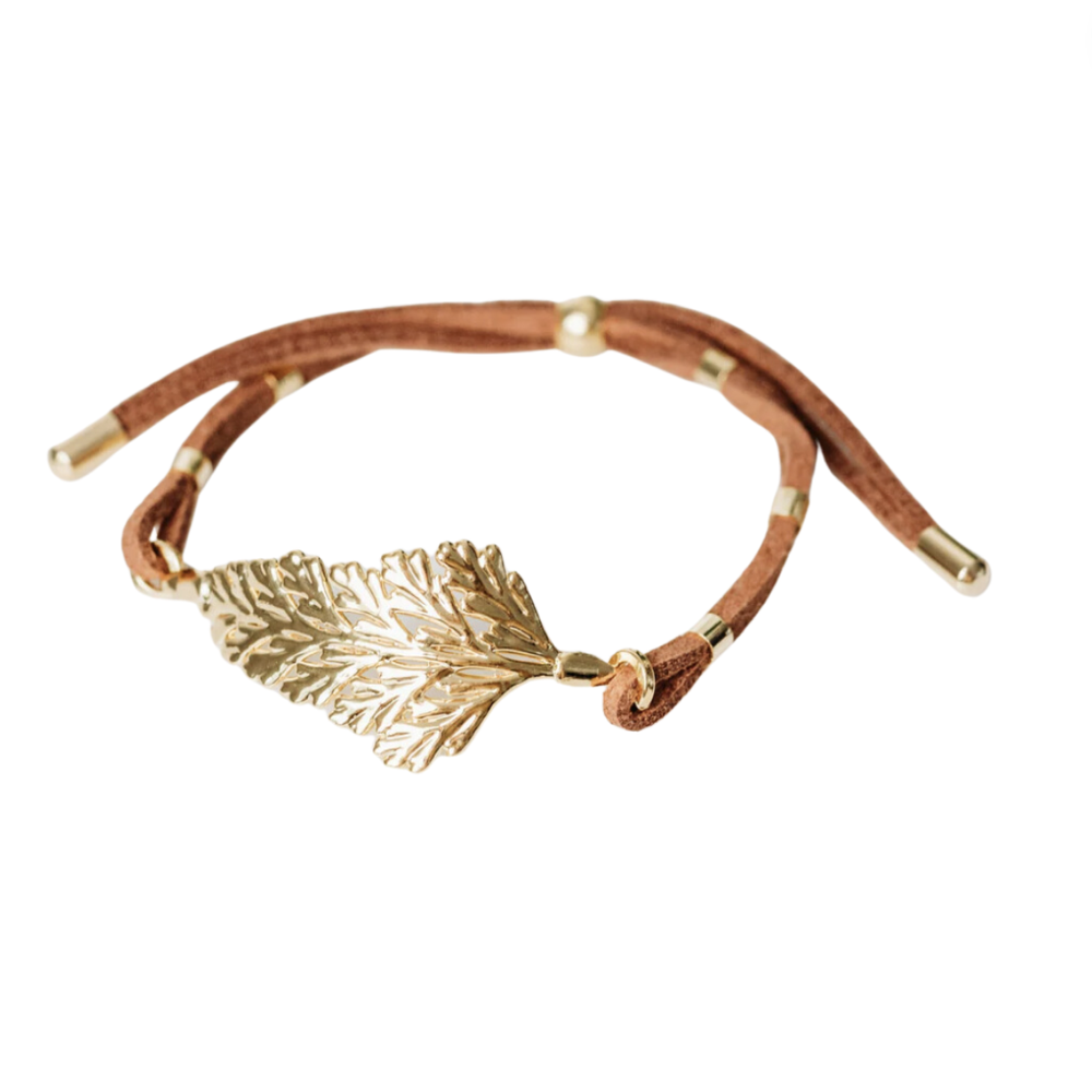 Fern Leaf Bracelet | Carla Shaw Fashion