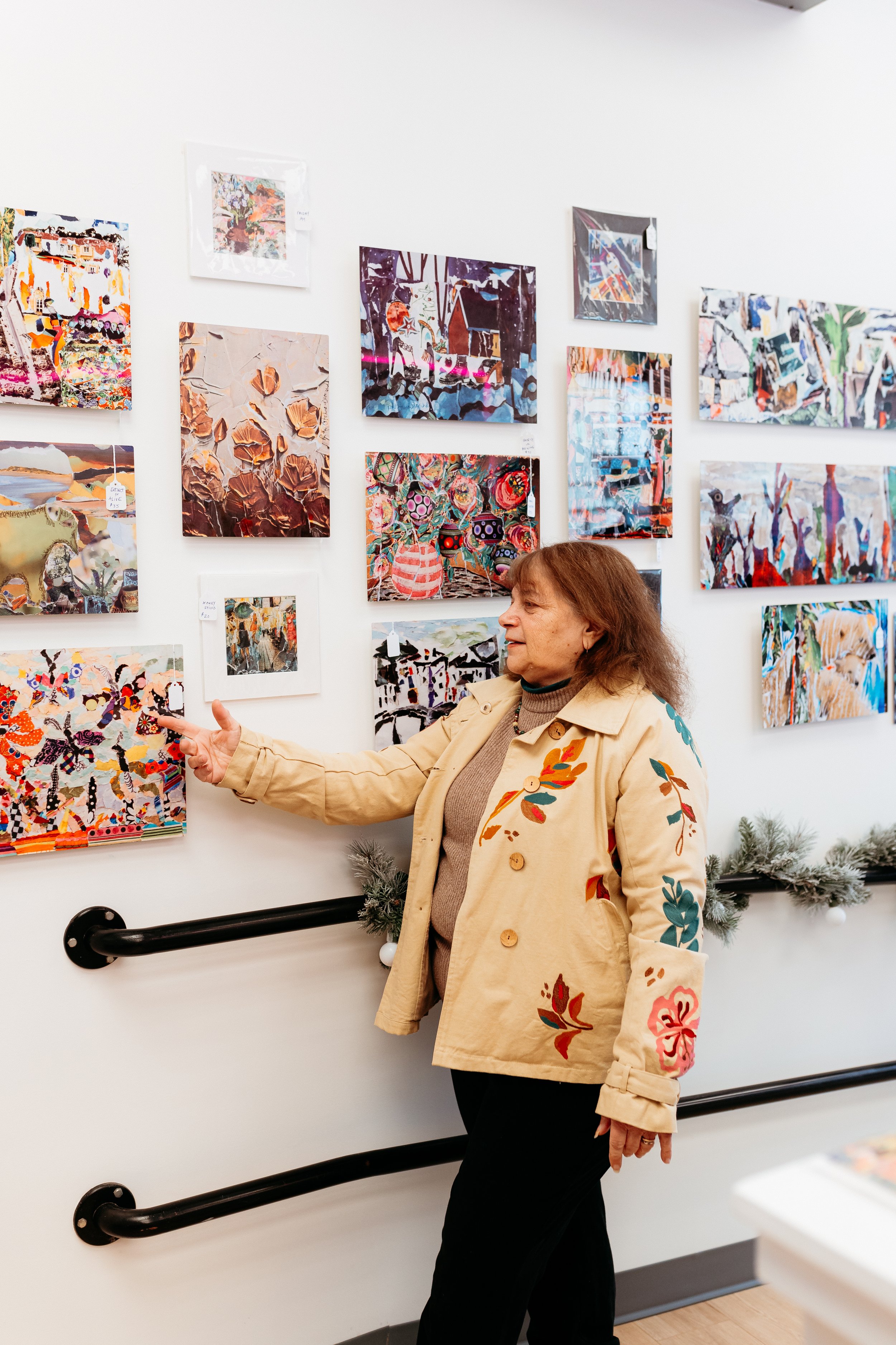 PAST POP-UP // RITA’S COLLAGE ART @ 348 BOSTON AVE // MEDFORD, MA