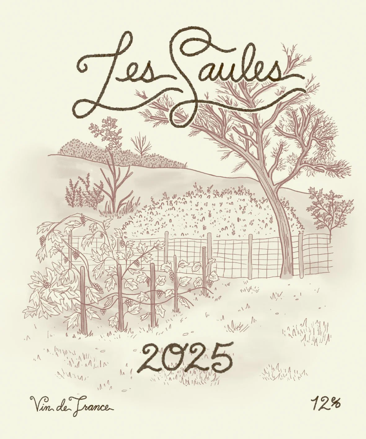 French Wine Label