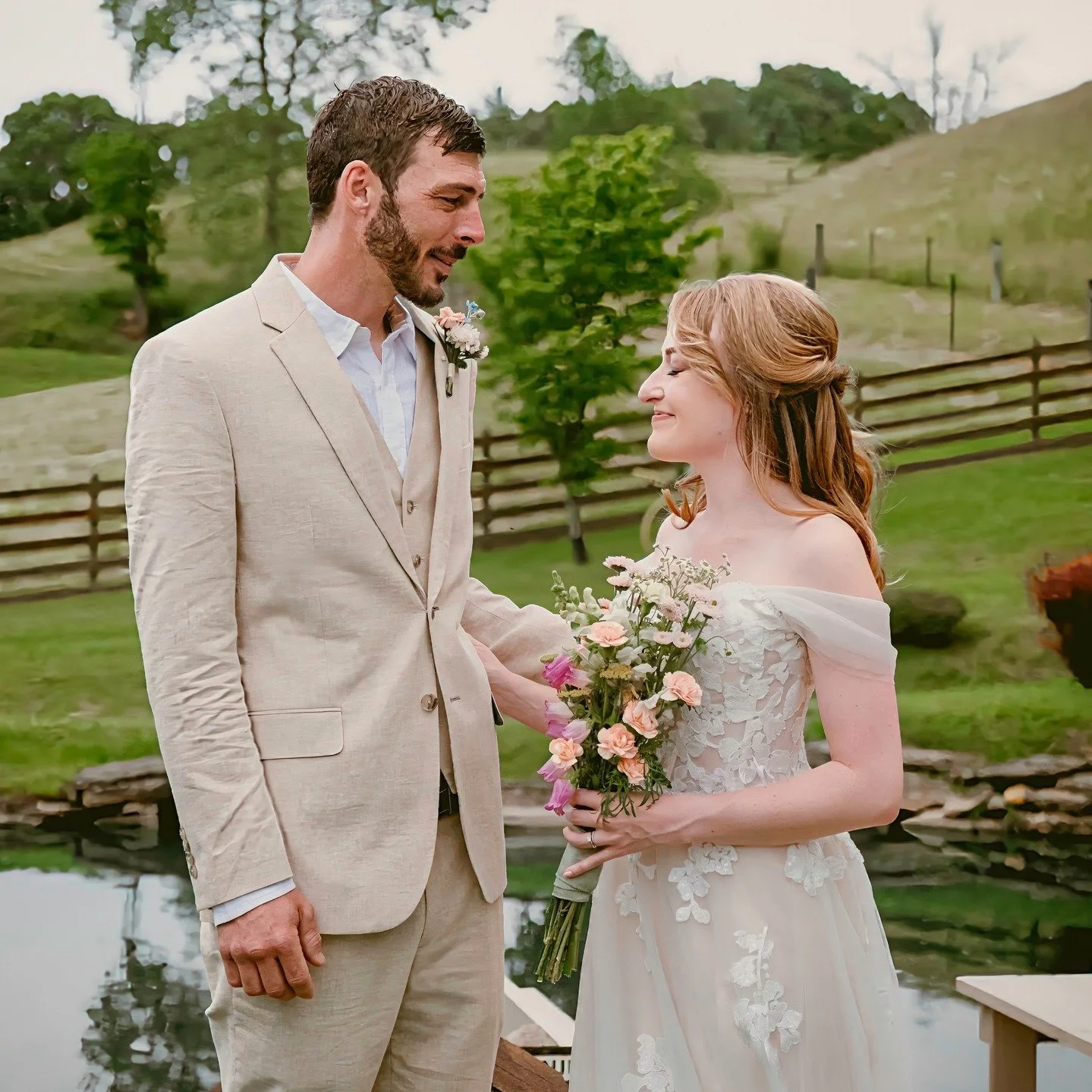 A gorgeous picture, by the pond with the mountain backdrop. #site4everphotography