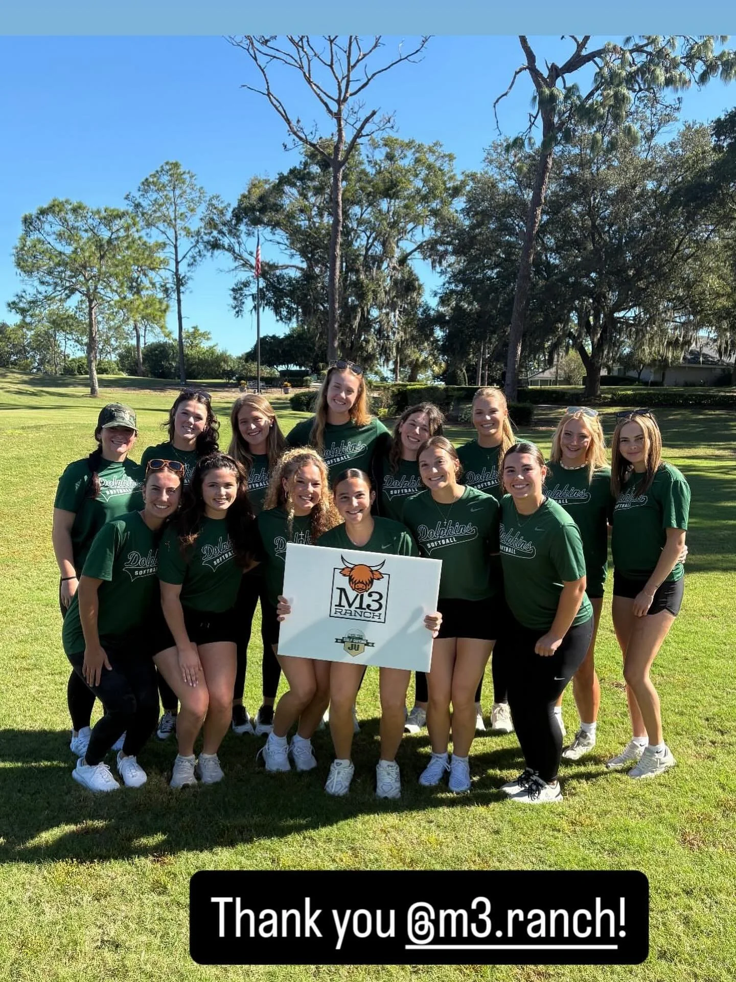 M3 Ranch supporting Jacksonville University  Softball Team!