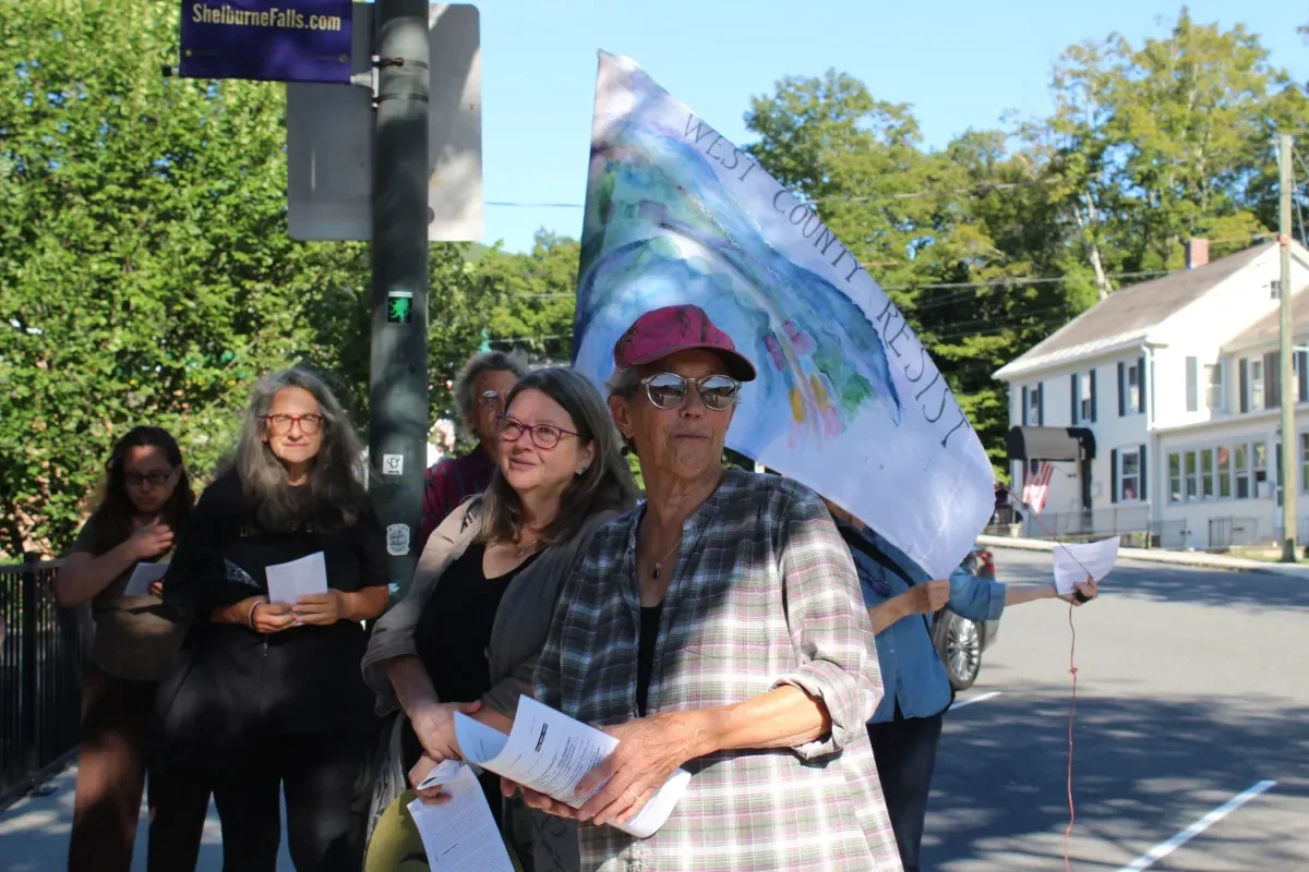       
  
     Count the Cost  By Jenn Wood  In August, organizers from the West County Climate Circle led a walk through Shelburne Falls, MA, to highlight the impact that funding cuts made in D.C. have on their county. The walk has a name: Count the