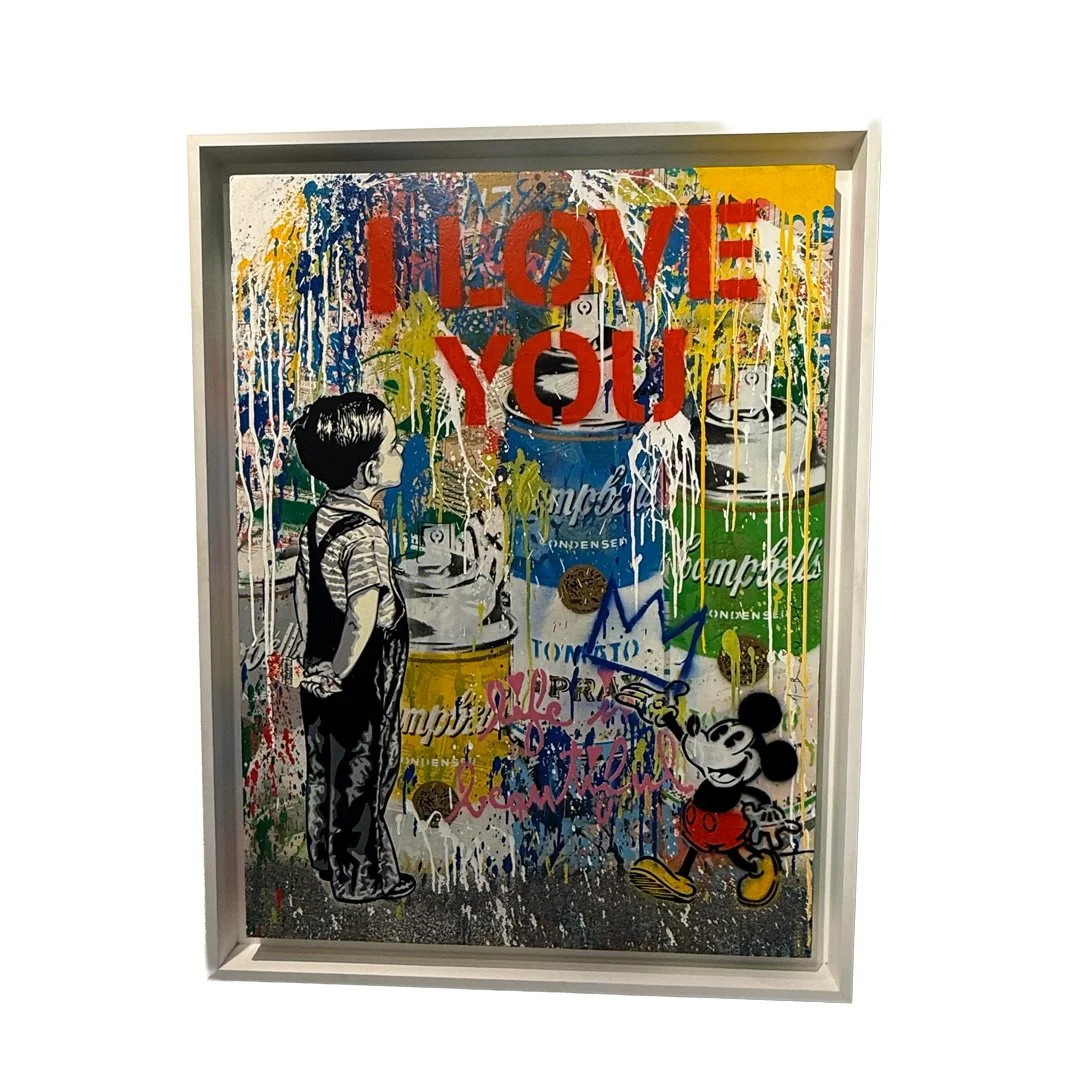 With All My Love, 2022 - Mr. Brainwash