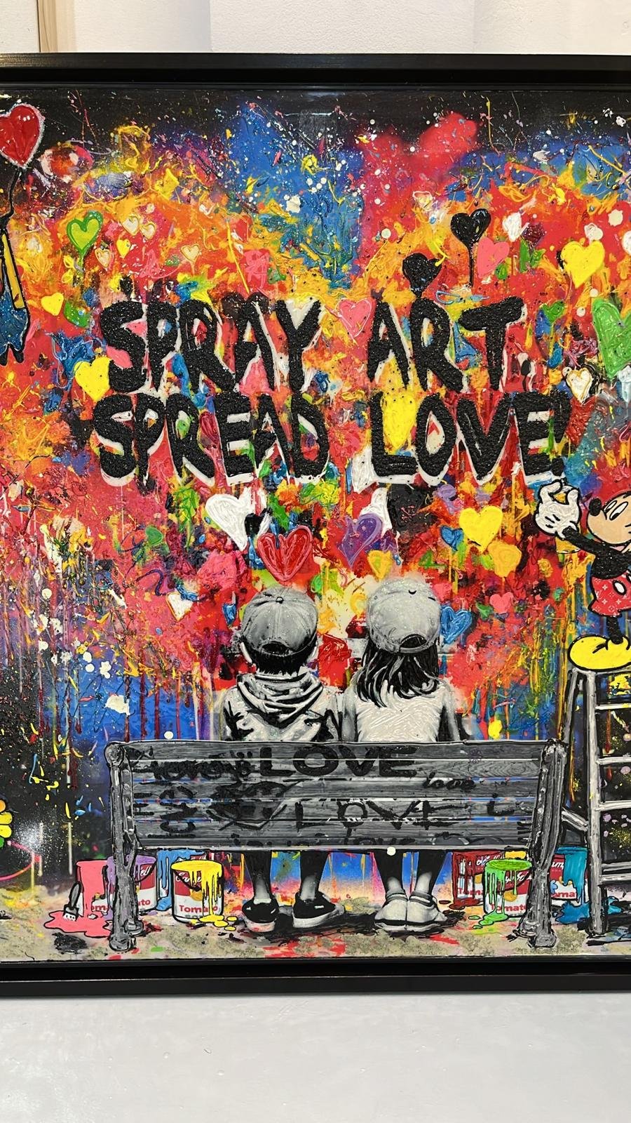 Spray Art, Spread Love! - Haim Zanzouri - Ze Arts Worldwide - -