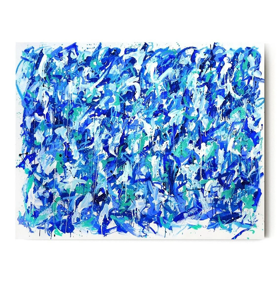 This amazing work by @seekoneart is available on our e commerce platforms check it out now! #art#artcollection Blue Moment 
2024
Mixed Media on canvas
122 x 152 cm 
Unique 
Hand-signed by Artist 
Gallery Certificate