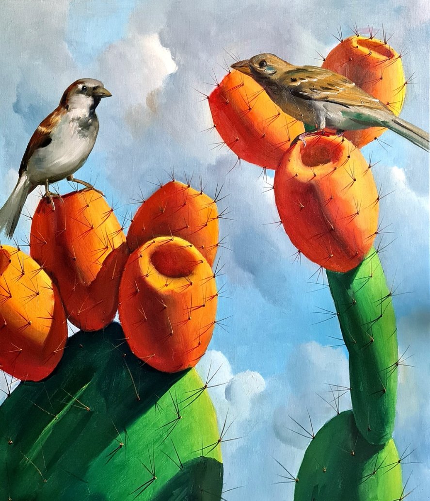 Tzabarim and Sparrows - Ilan Baruch - Ze Arts Worldwide - -