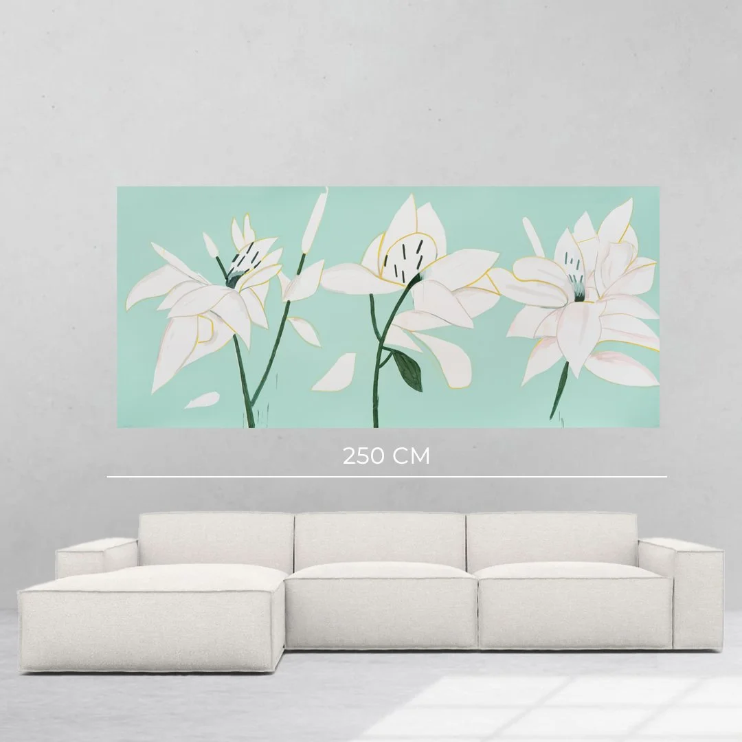 Alex Katz - White Lilies 6 - Ze Arts Worldwide - -