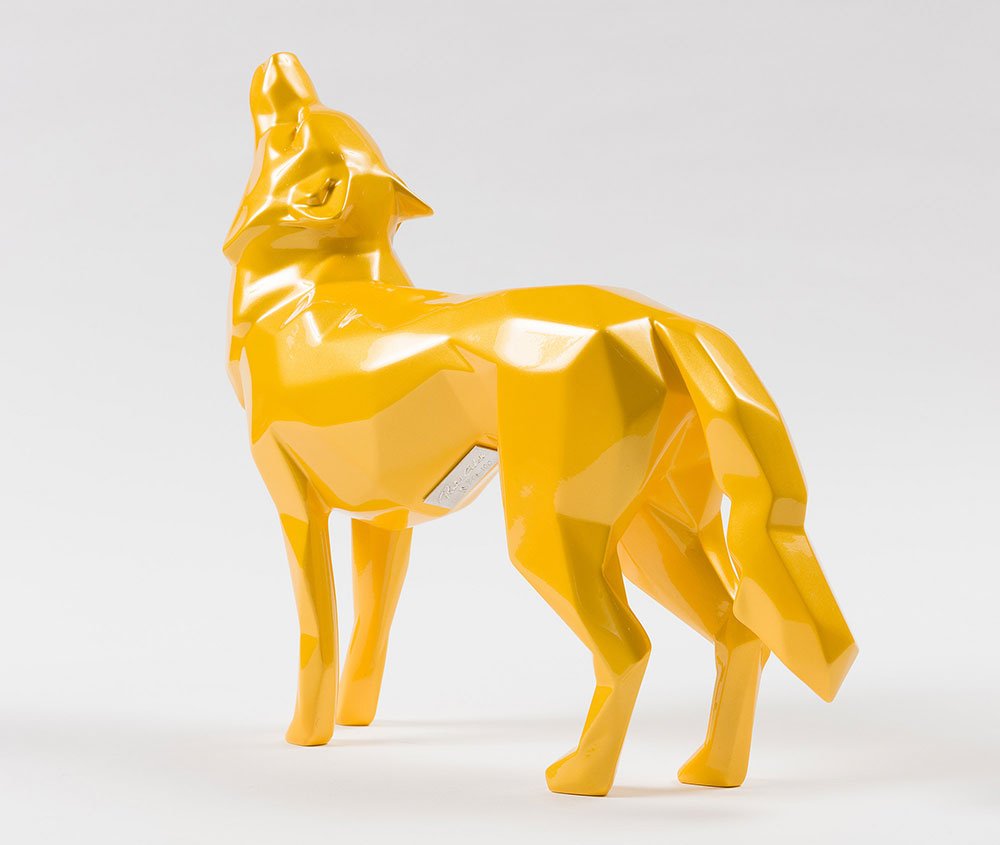 Howling Wolf - Richard Orlinski - Ze Arts Worldwide - -