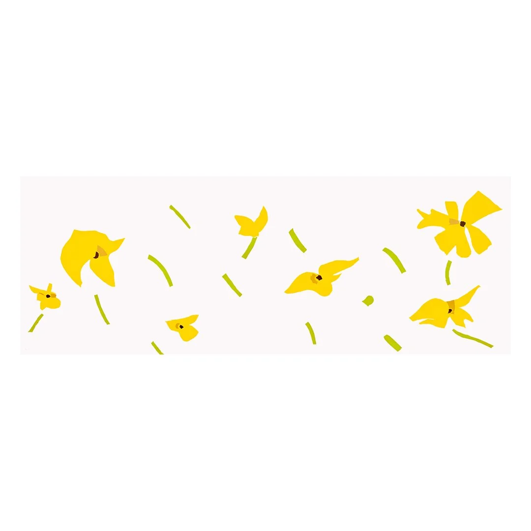 Alex Katz - Flowers in the Wind 2024 - Ze Arts Worldwide - -