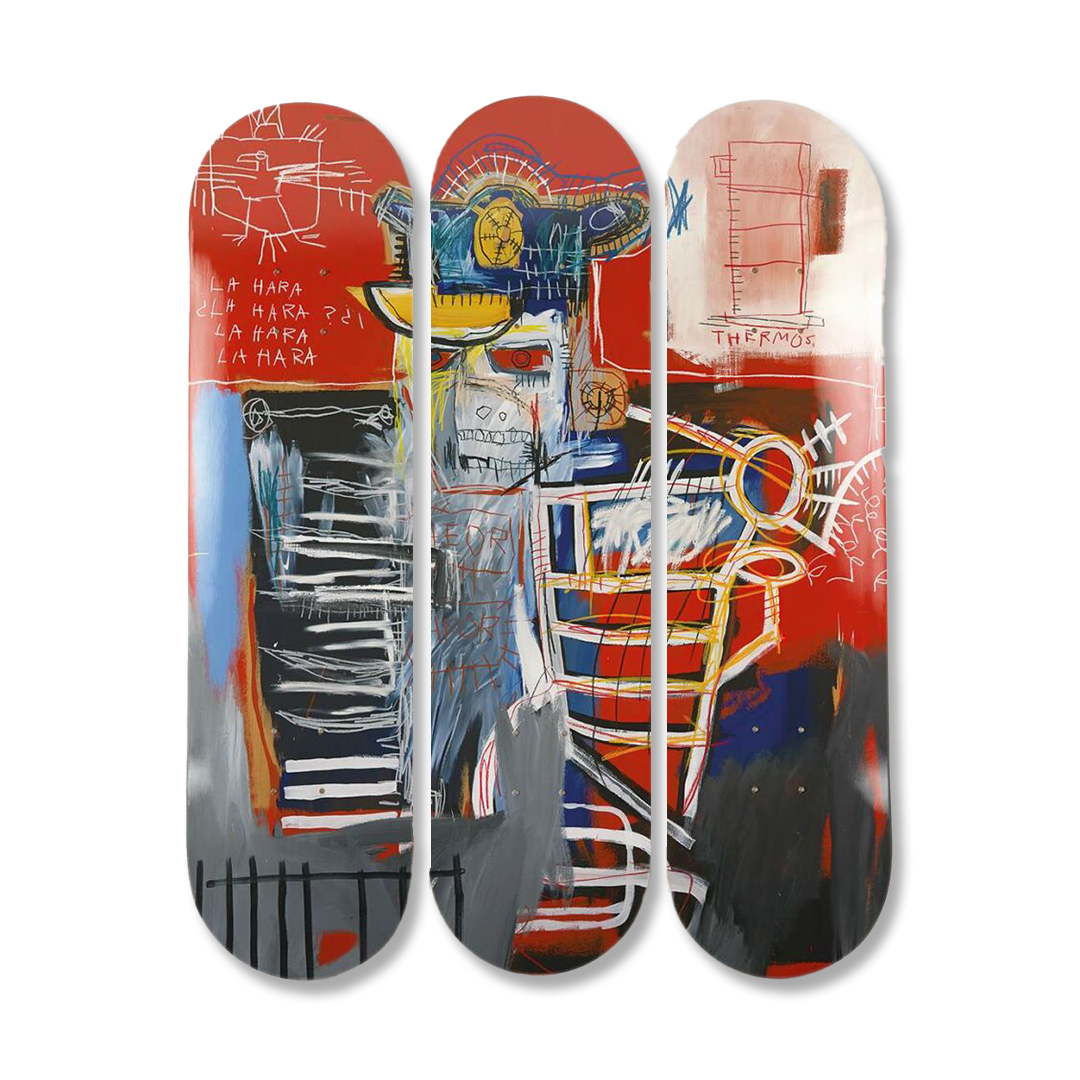 Jean-Michel Basquiat La Hara Skateboard Deck — Ze Art Gallery