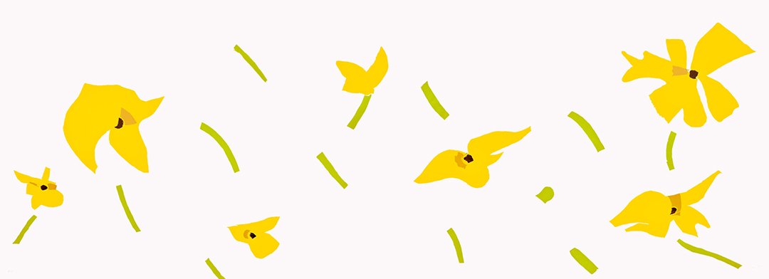 Alex Katz - Flowers in the Wind 2024 - Ze Arts Worldwide - -