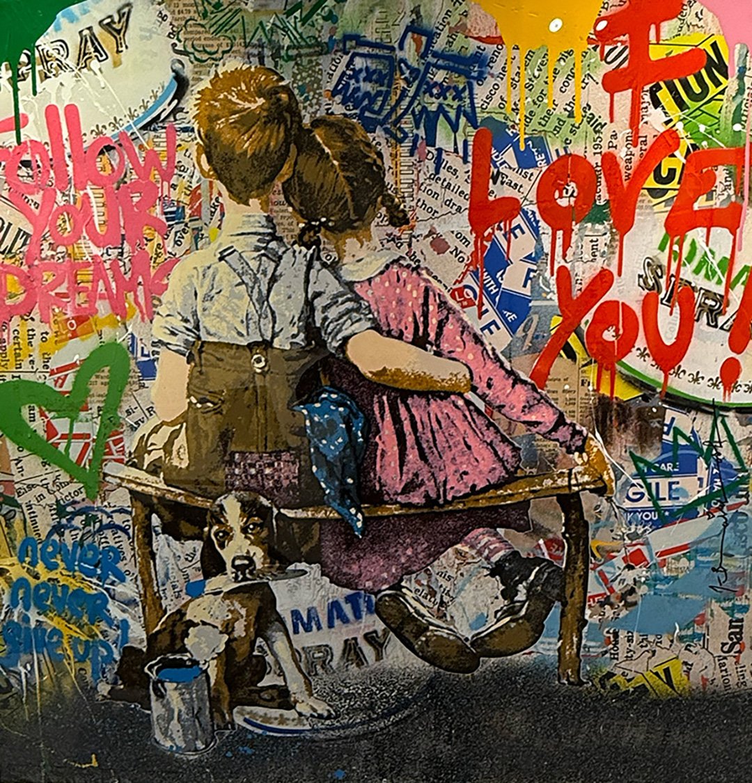 Work Well Together - Mr. Brainwash - Ze Arts Worldwide - -