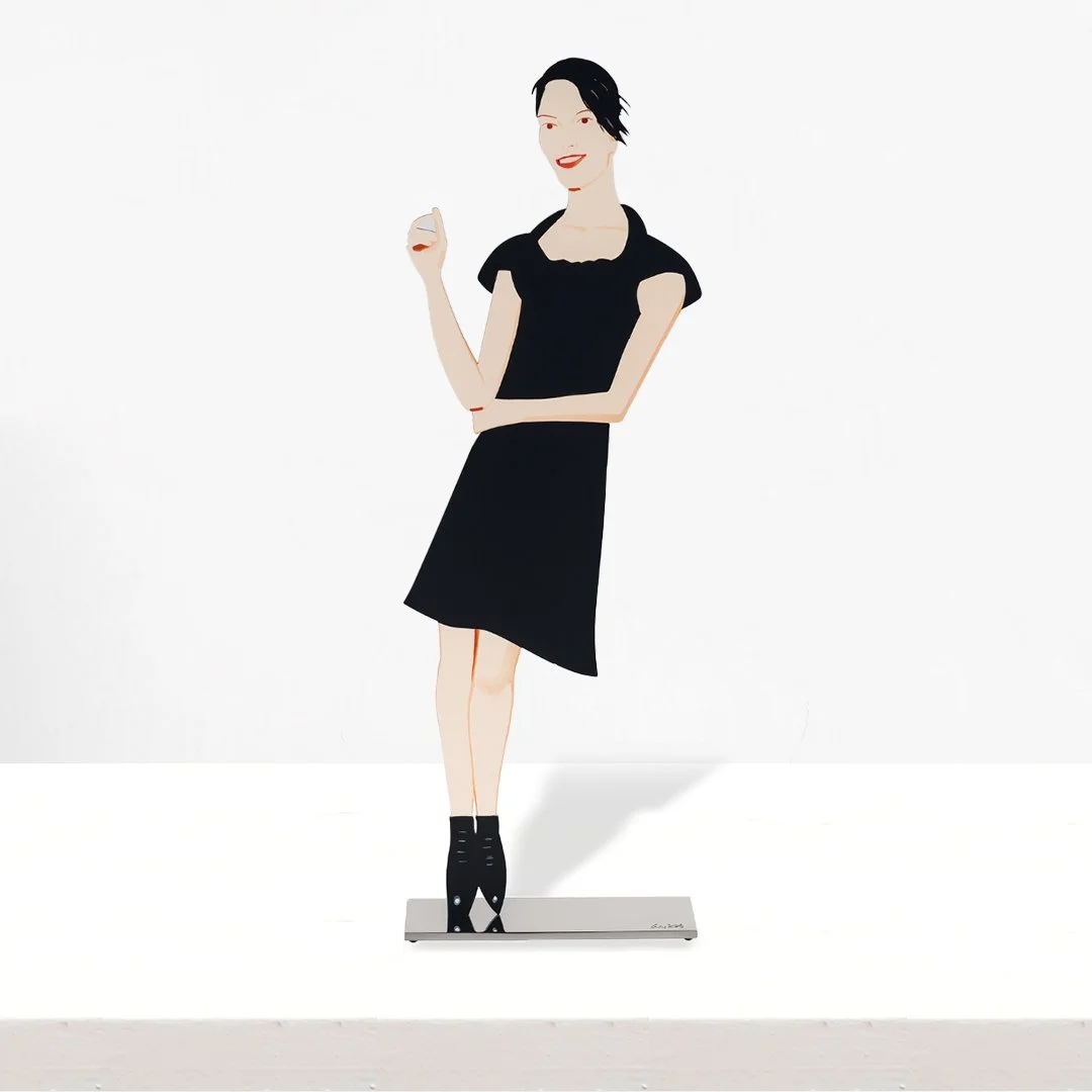 alex katz black dress Alex Katz "Black Dress (Yi)"