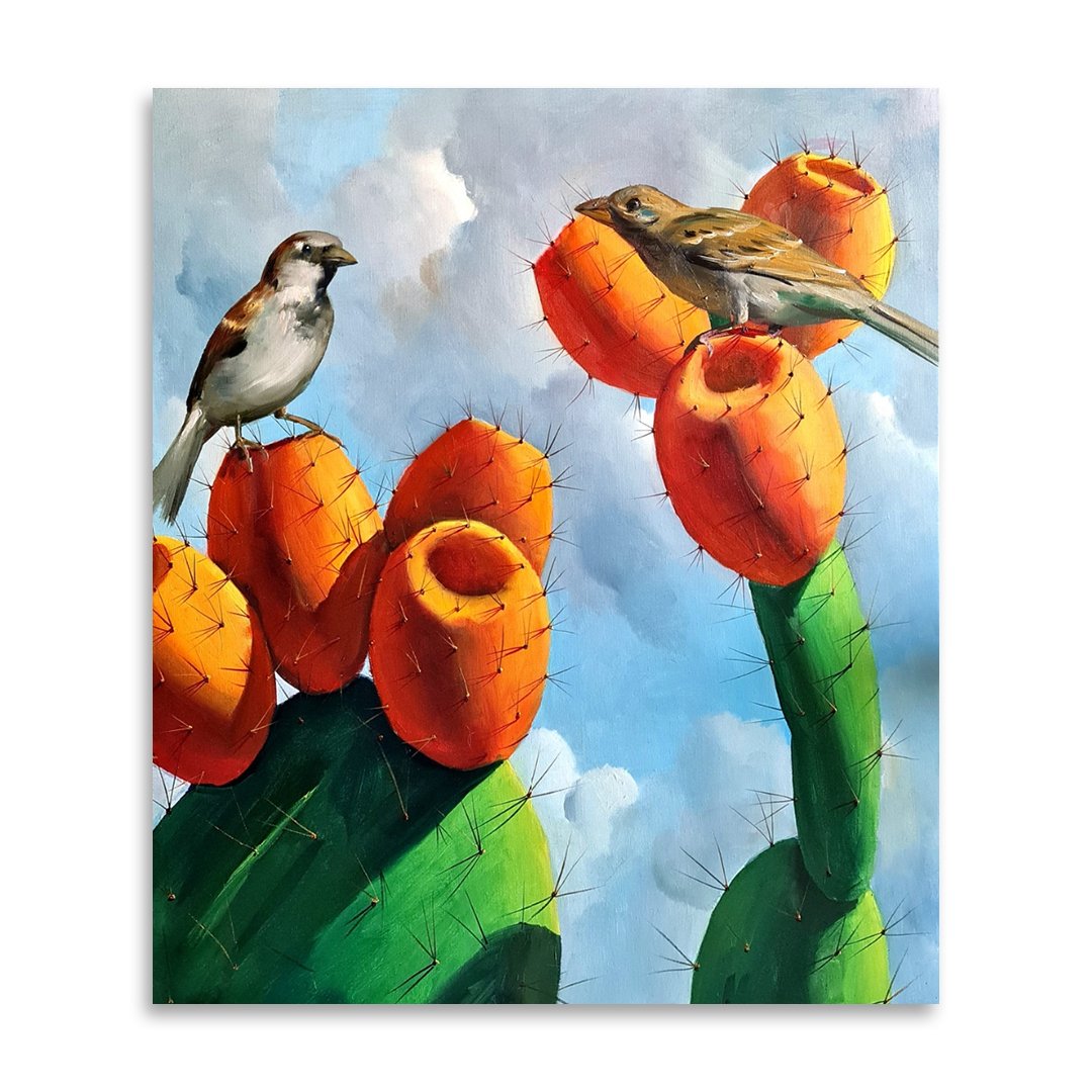 Tzabarim and Sparrows - Ilan Baruch - Ze Arts Worldwide - -