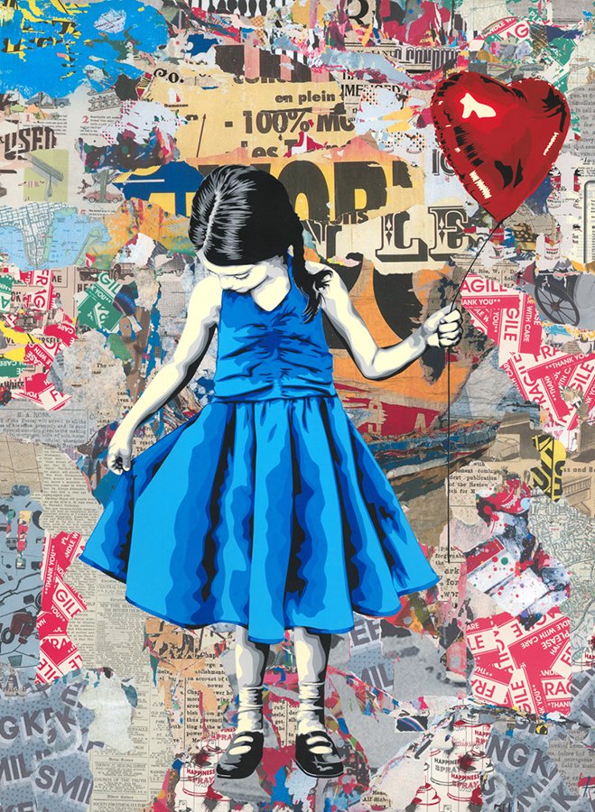 Beautiful Girl - Mr. Brainwash - Ze Arts Worldwide - -