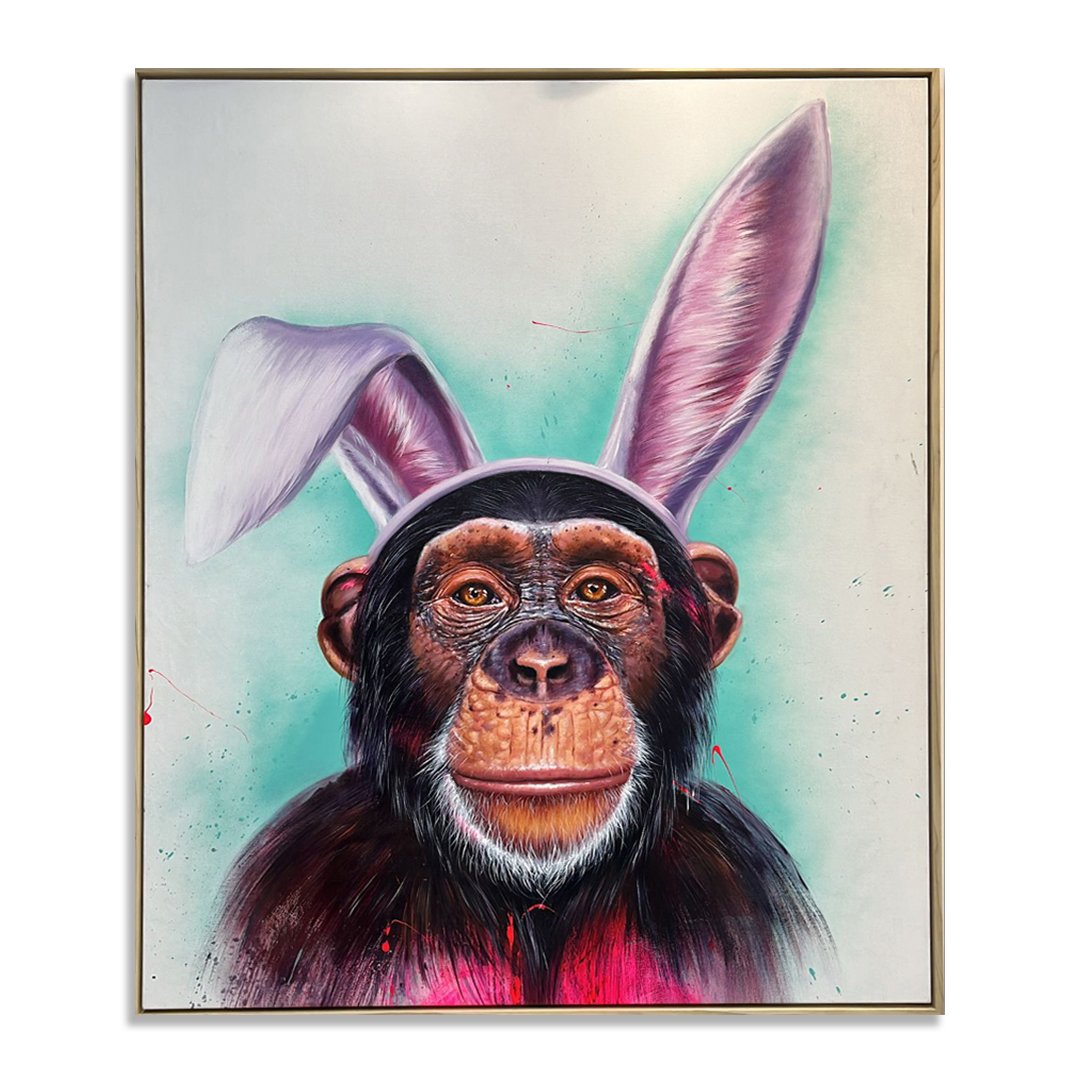 Monkey Bunny Ears - Kevin Deuso - Ze Arts Worldwide - -