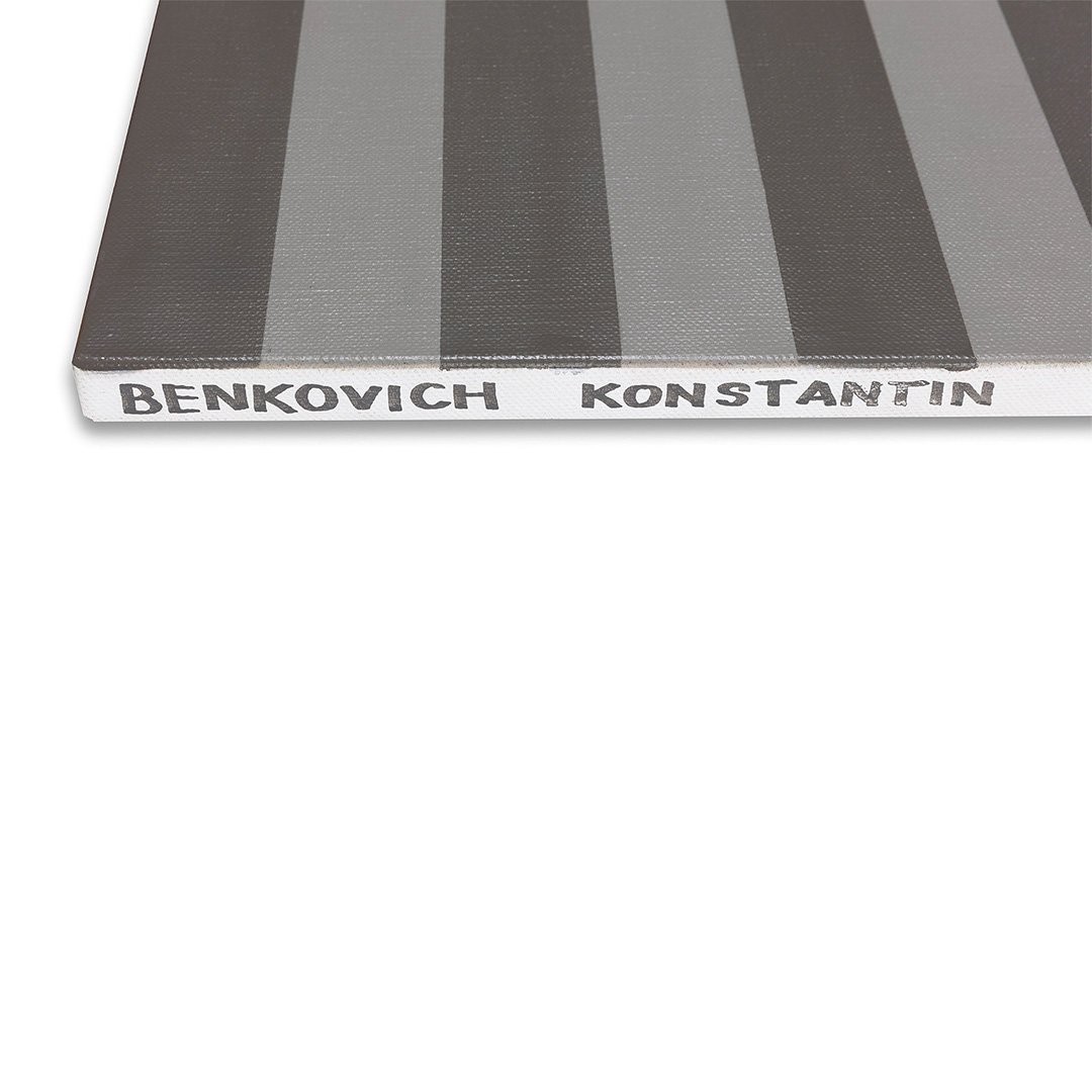 Flag with Mickey with Gray Stripes - Konstantin Benkovich - Ze Arts Worldwide - -