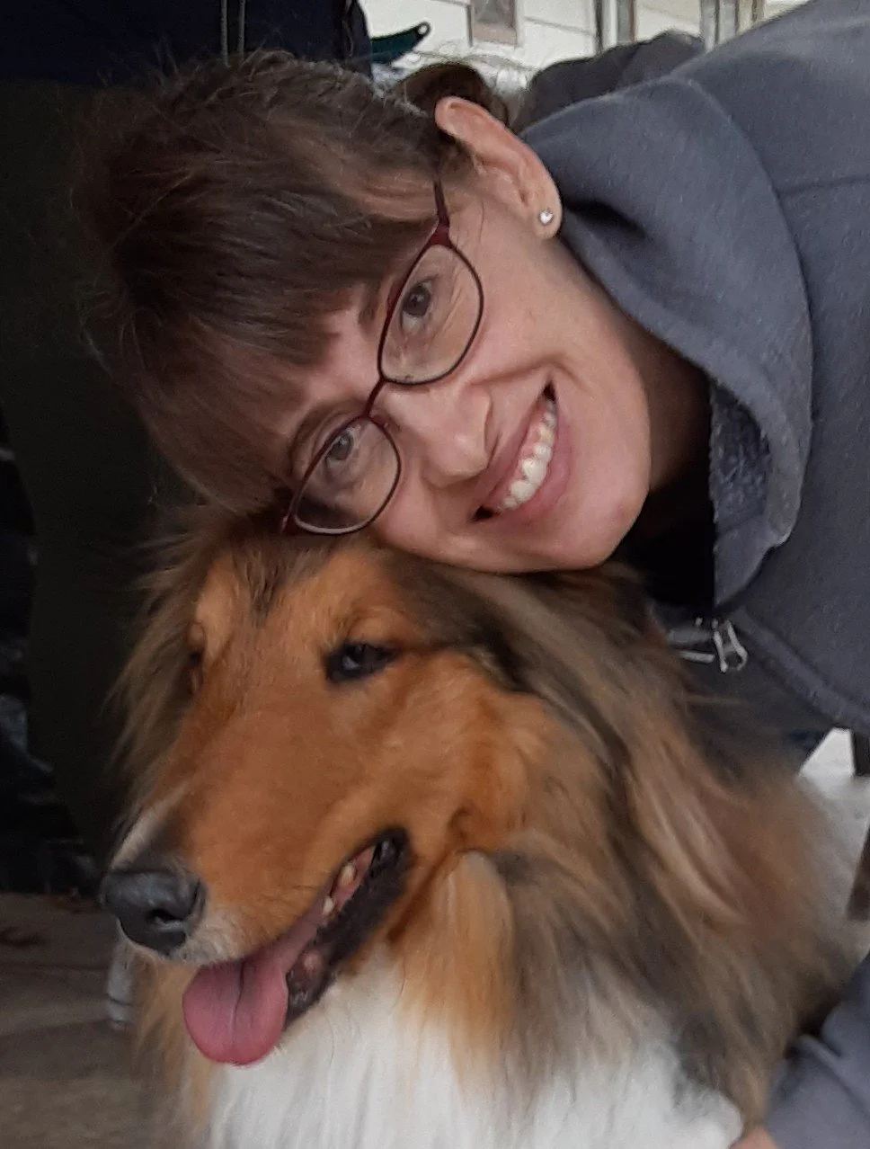 Dawn Hill, author of Journey into Trust and EARLY RAINS, has the joy of the Lord as her strength and her dear Rough Collie Cowboy along the for the journey with her.