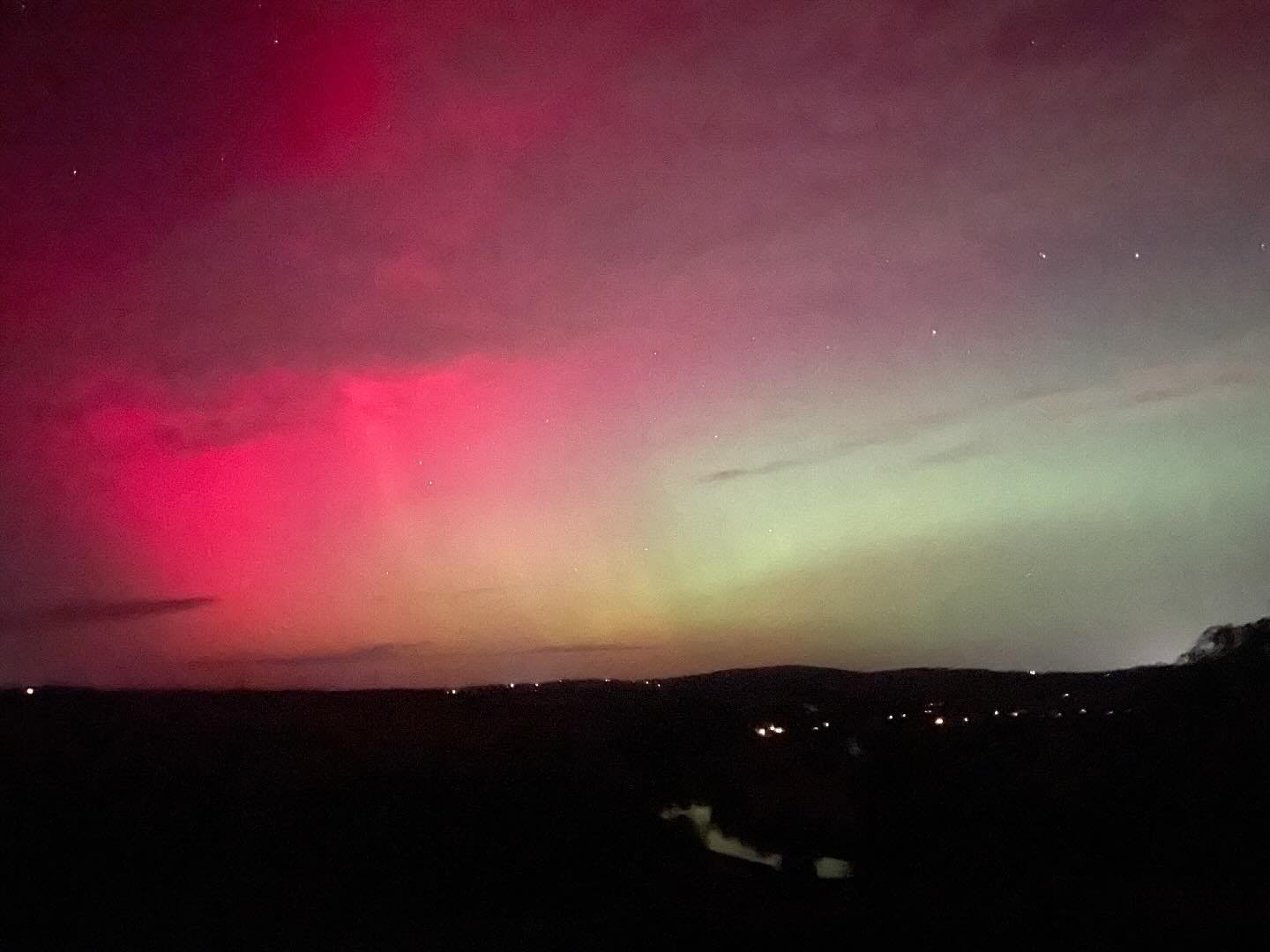 Aurora on the Wye