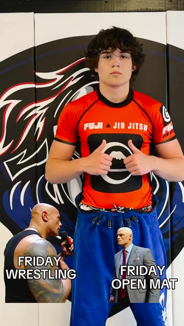 ‼️ SCHEDULE UPDATE 🚨
We are getting rid of Friday night open mats.
🆕 🆕 🆕
Wrestling With Ronin
6pm - 7pm
If you’ve rolled with Ronin, you know there’s no introduction needed for his wrestling game. We’re excited for him to
