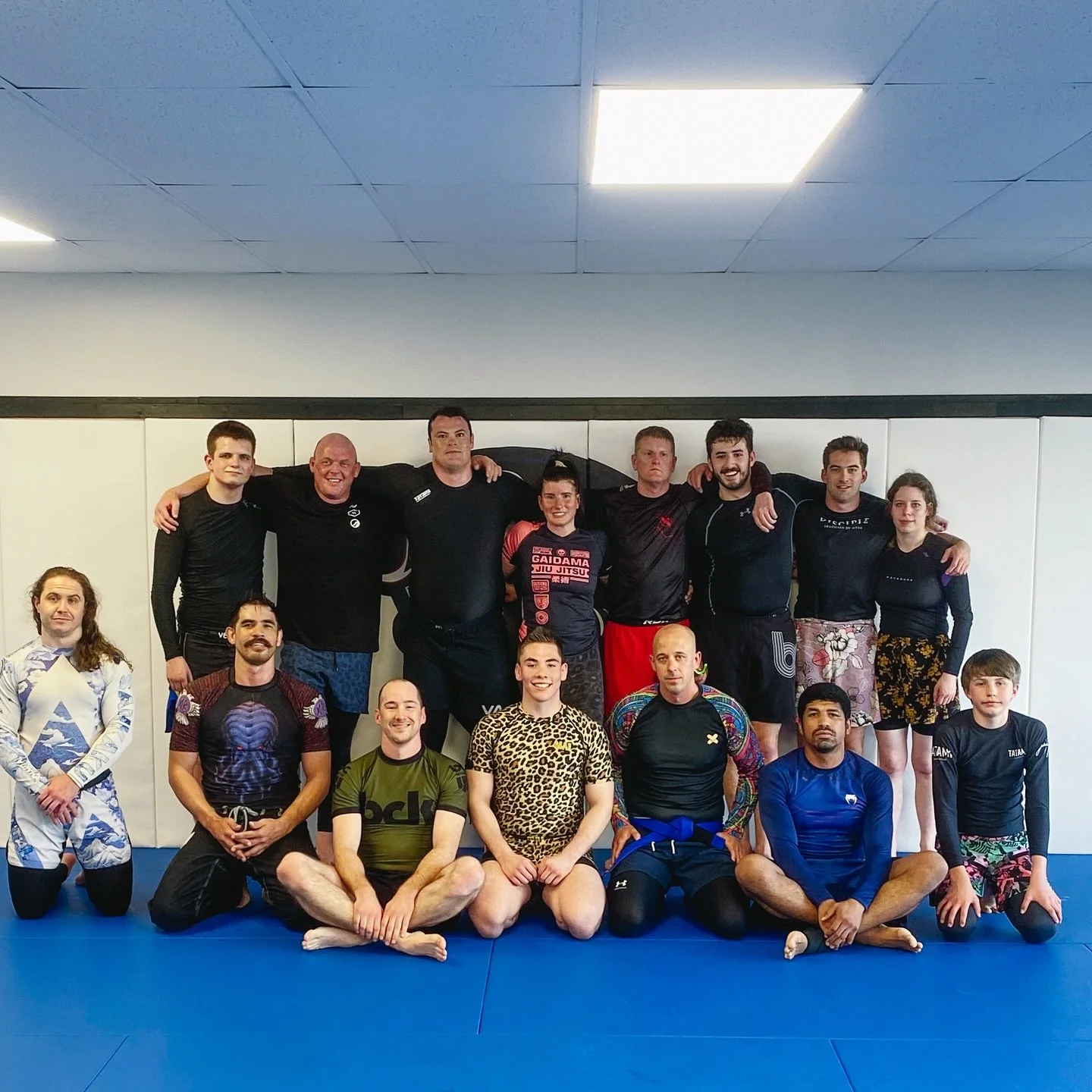 Wednesday Comp class was a busy one, to celebrate @stromquistspencer receiving his blue belt! 🟦

Way to go Spencer, well deserved and we&rsquo;re all really excited to be a part of your BJJ journey. 🙏