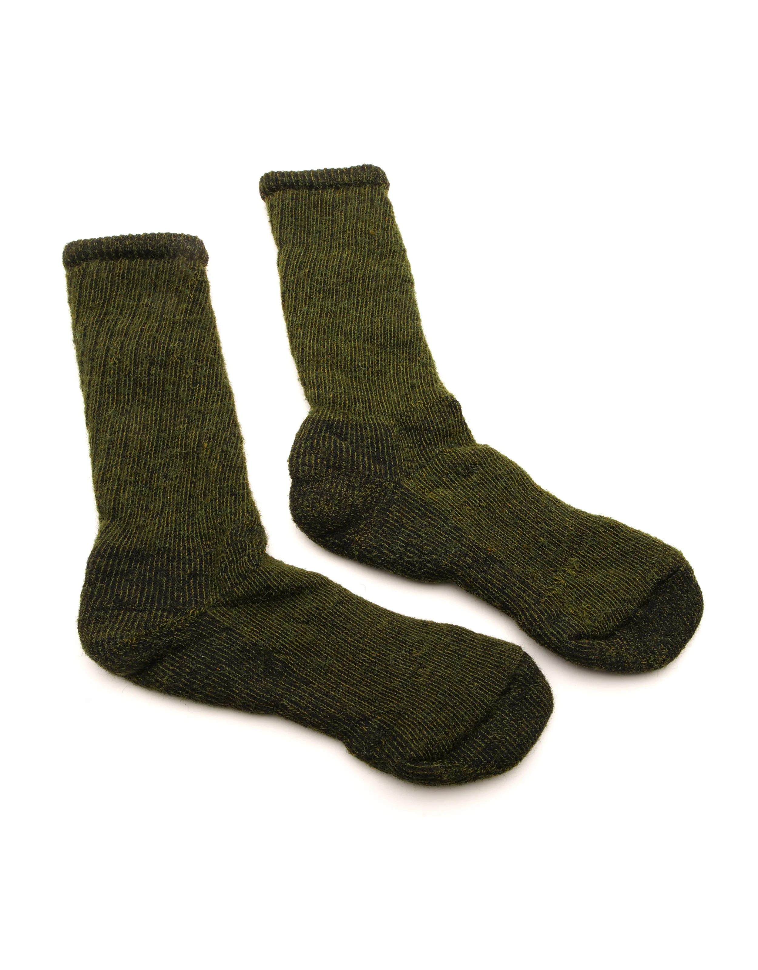 Forest Green Weekenders Alpaca Socks