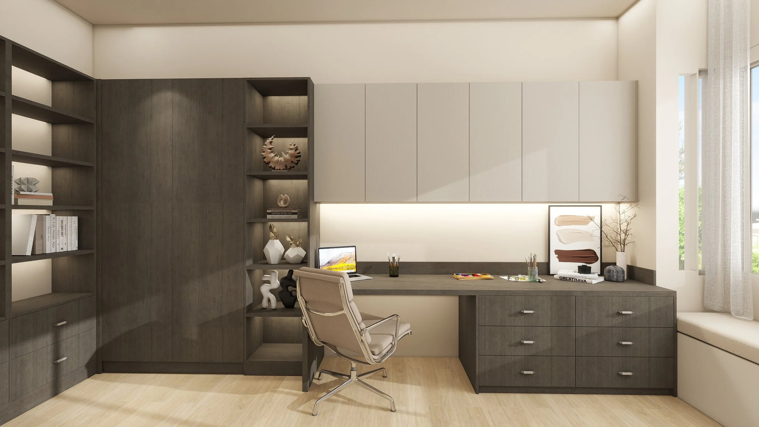 Nova Cabinet and Floors