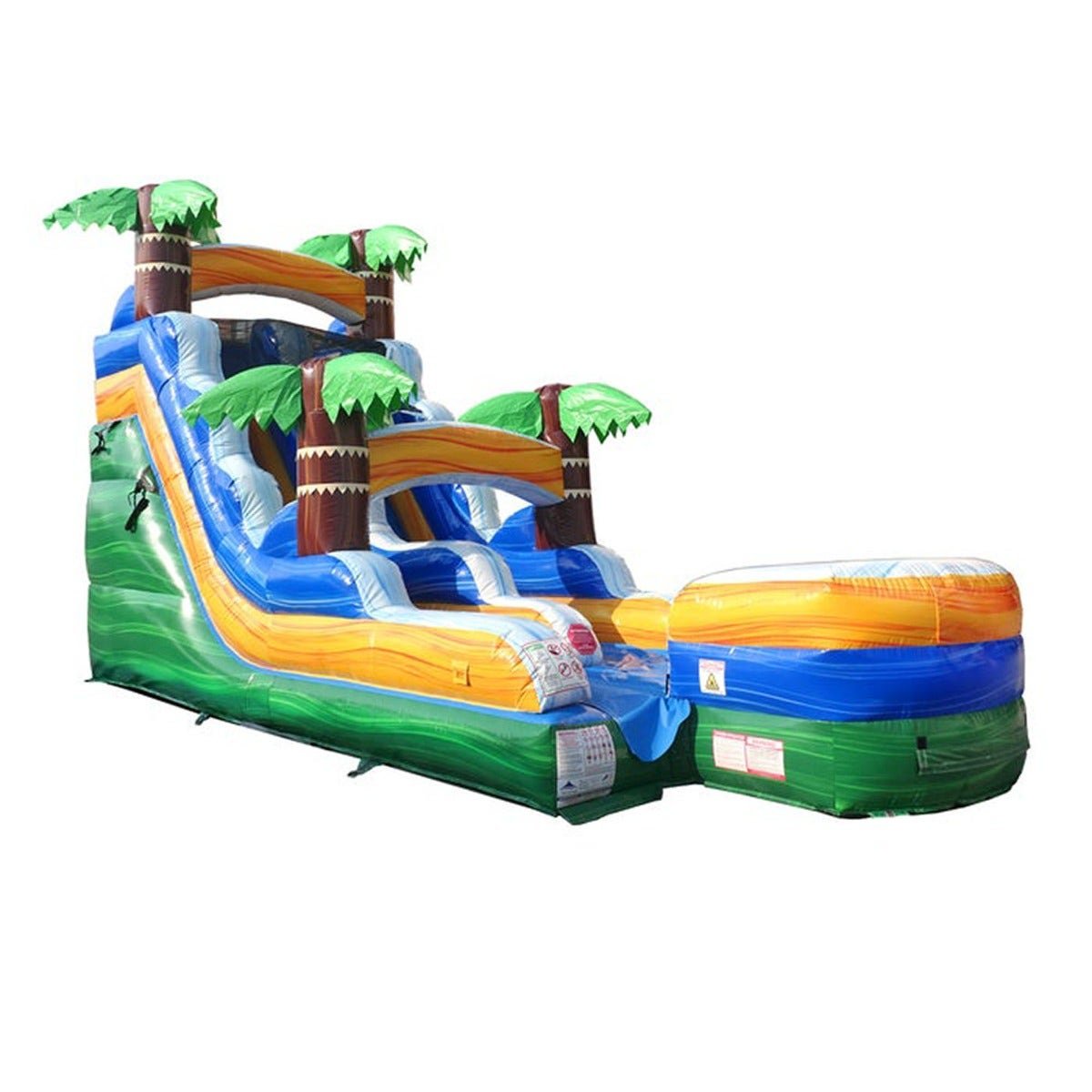 15ft Tropical Water Slide