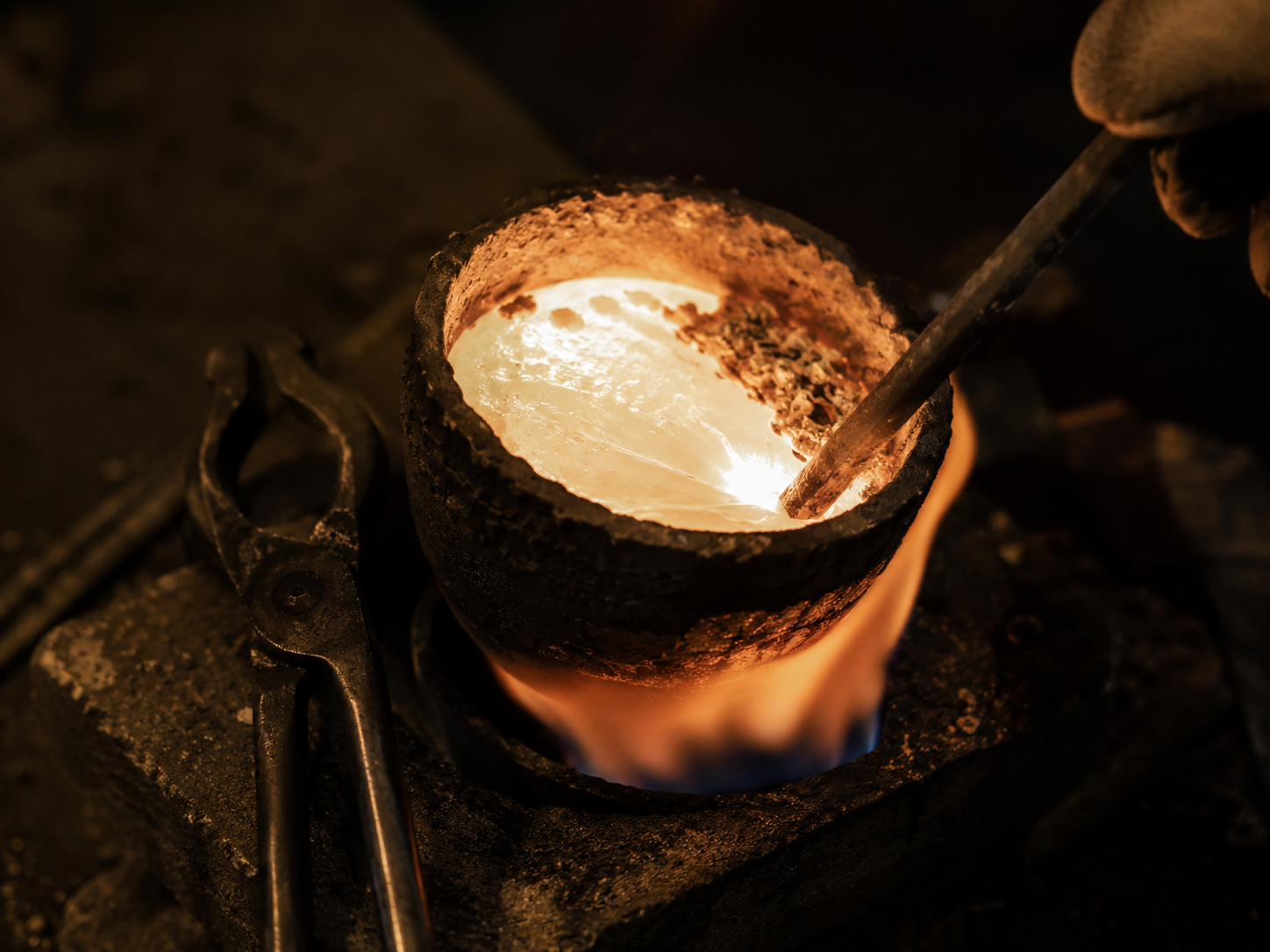 The Refiner stays by the fire