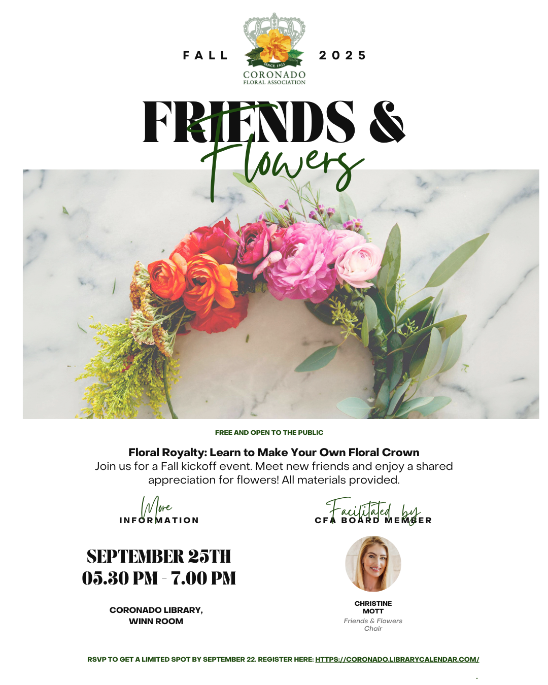 Friends & Flowers: Make Your Own Flower Crown