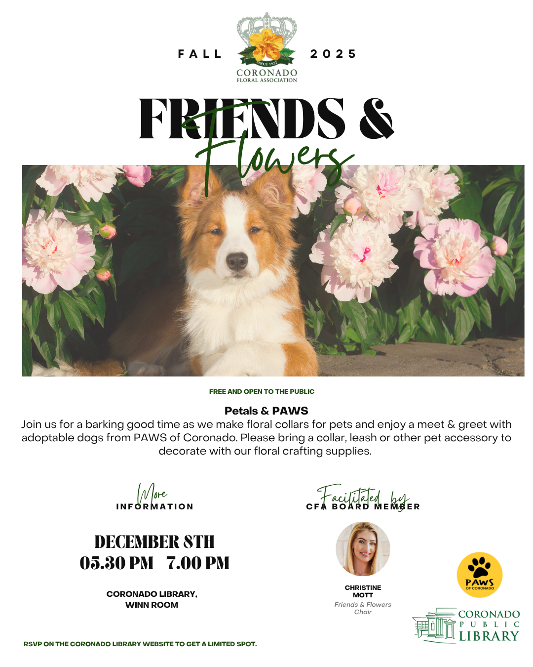 Friends & Flowers Event