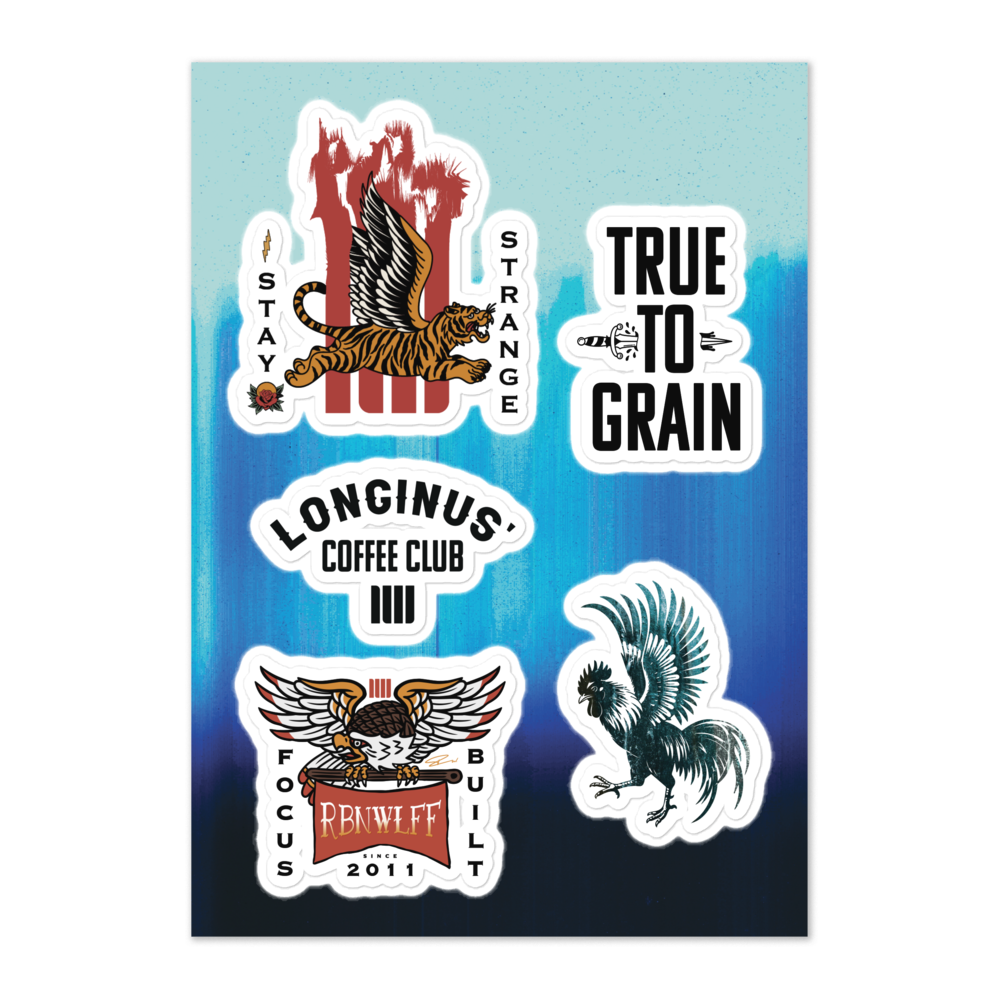 RBNWLFF Cut Sticker Set Vol. I