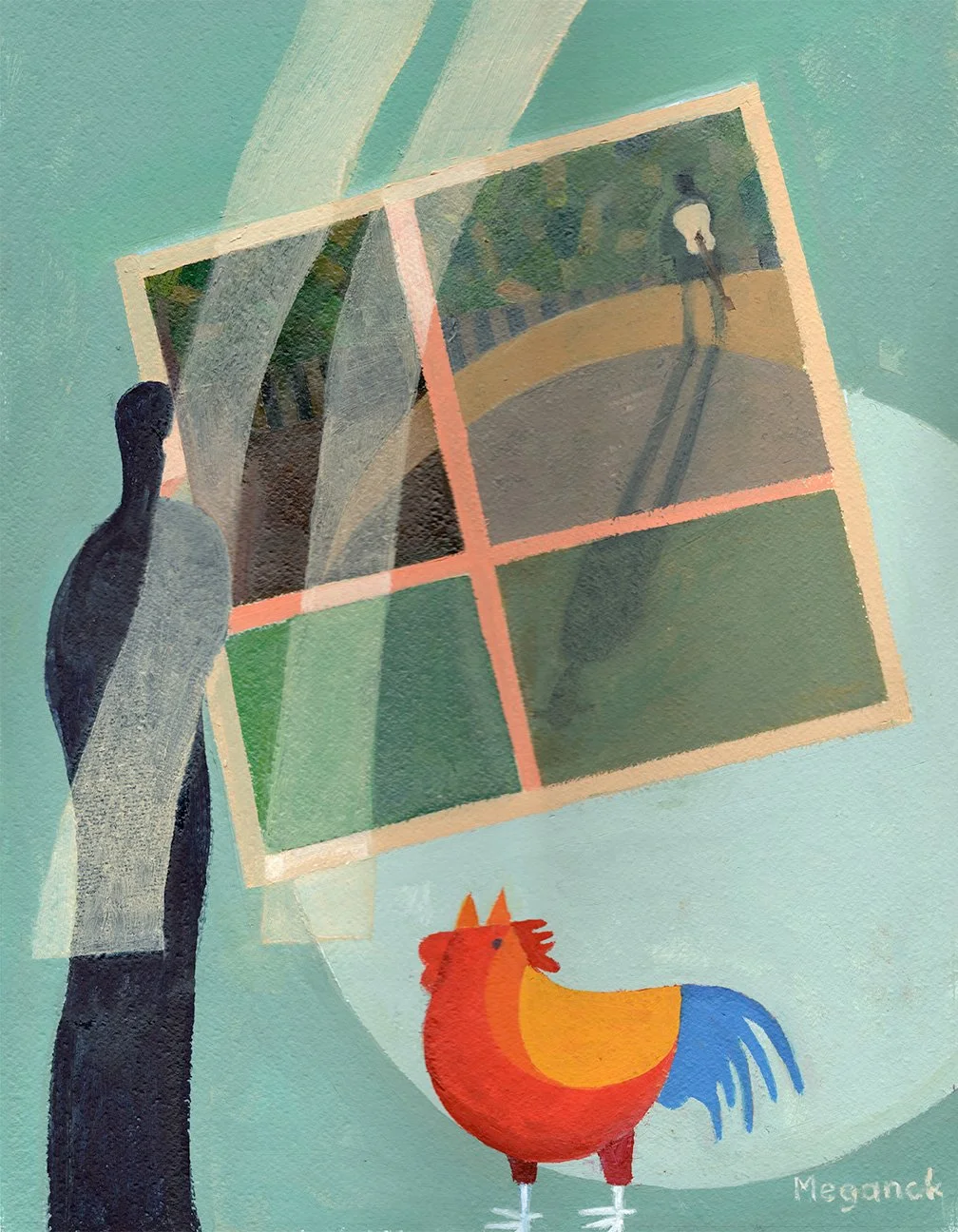 “Don’t Think Twice”
Oils
14x18 inches