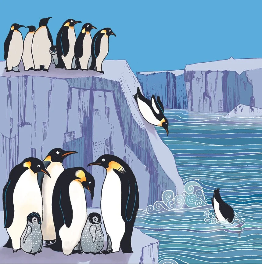  The Flying Leap 
 From Superlative Birds