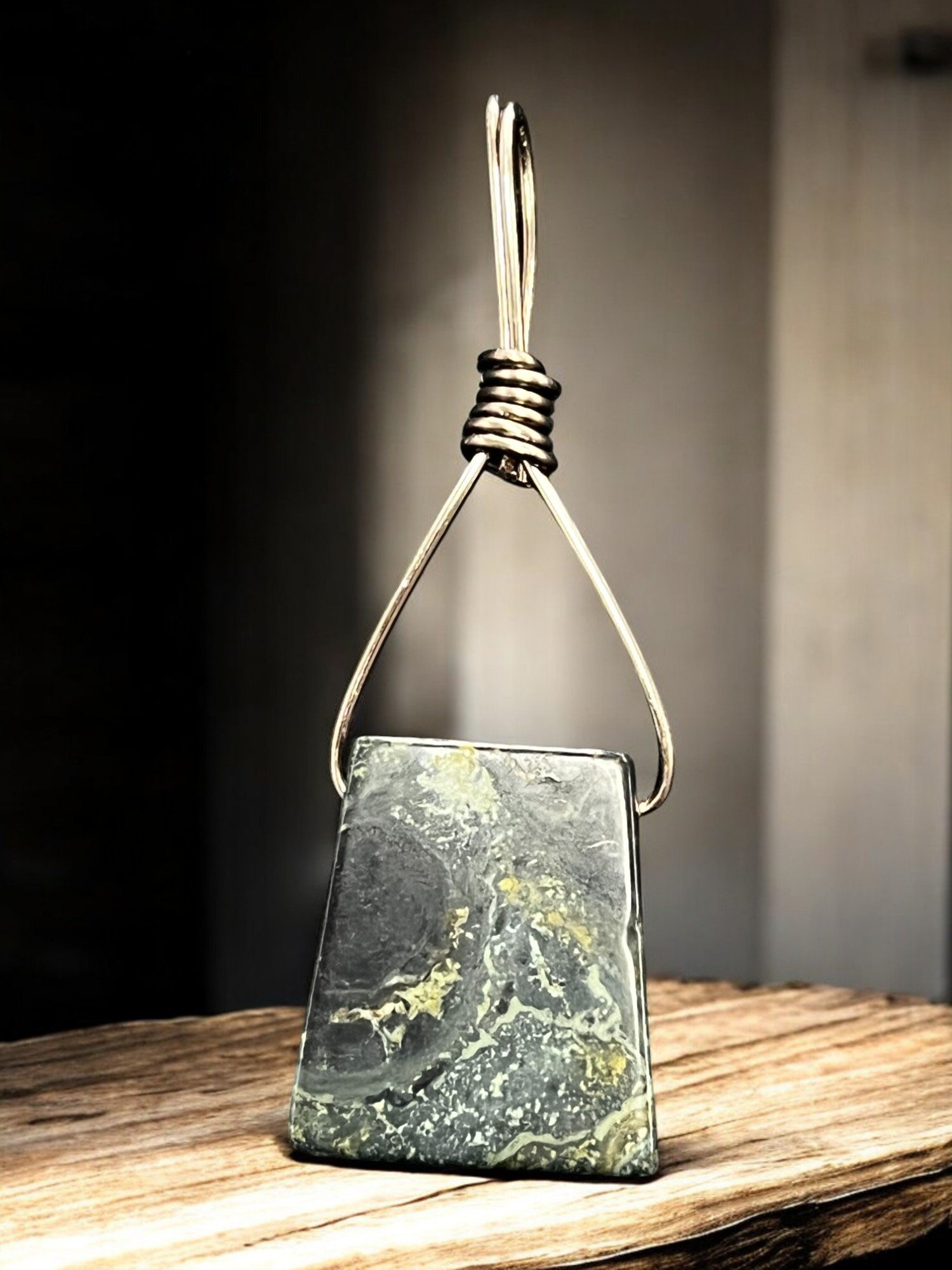 Kambaba jasper door knocker